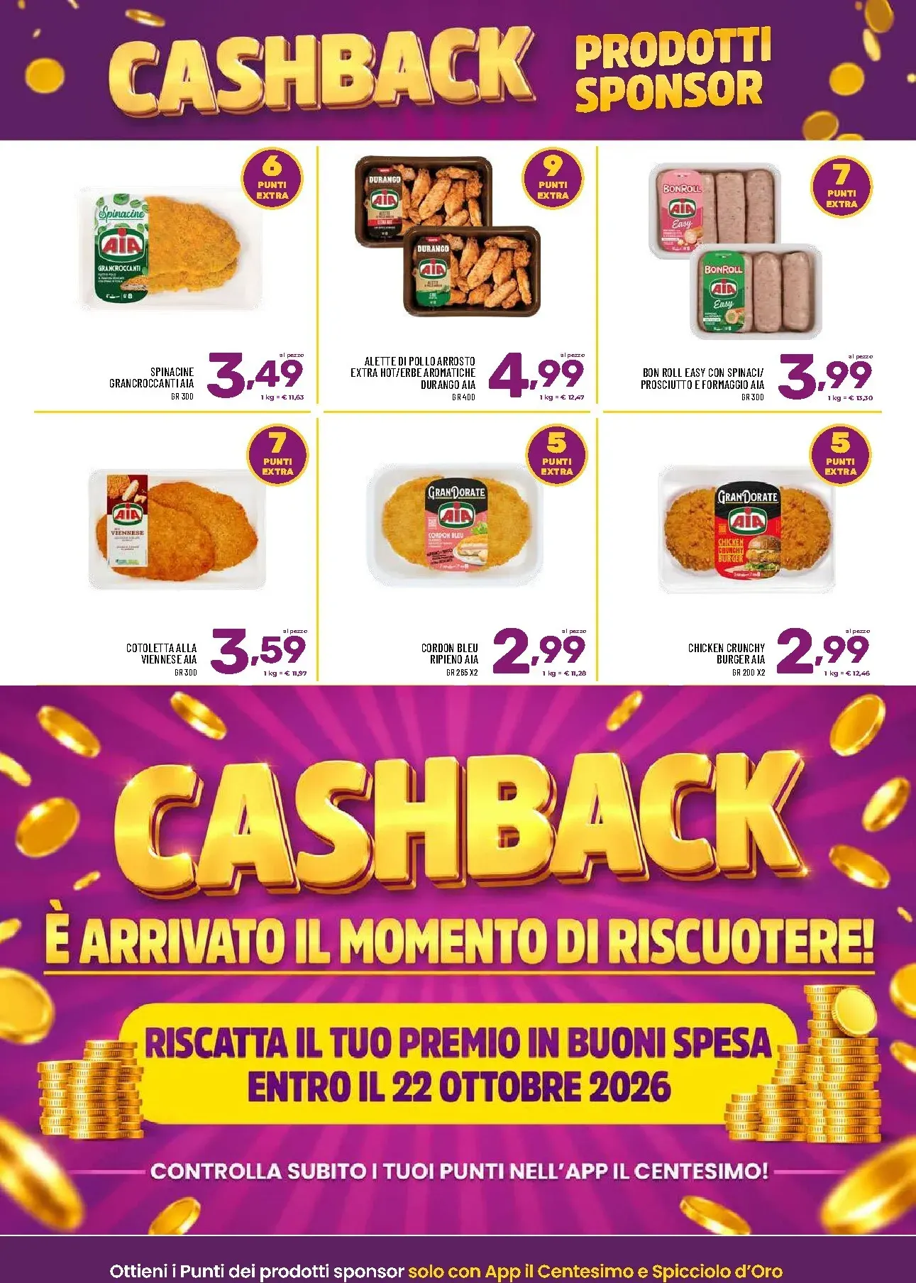 Volantino attuale di il Centesimo - Cashback valido dal martedì 13/10/2026 al giovedì 22/10/2026 da 13 ottobre a 22 ottobre di 2026 - Pagina del volantino 3