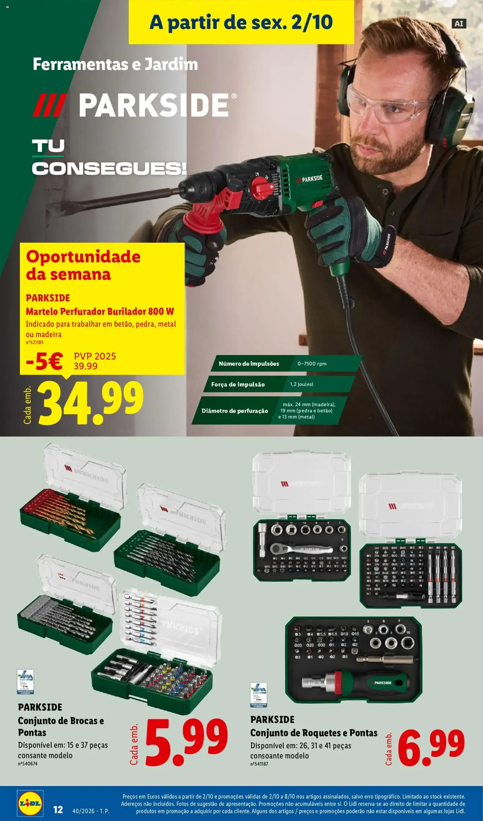 Folheto Lidl: O Programa de Fim-de-Semana do Manel, de 2 a 4 de Outubro de 2 de outubro até 4 de outubro 2026 - Pagina 12