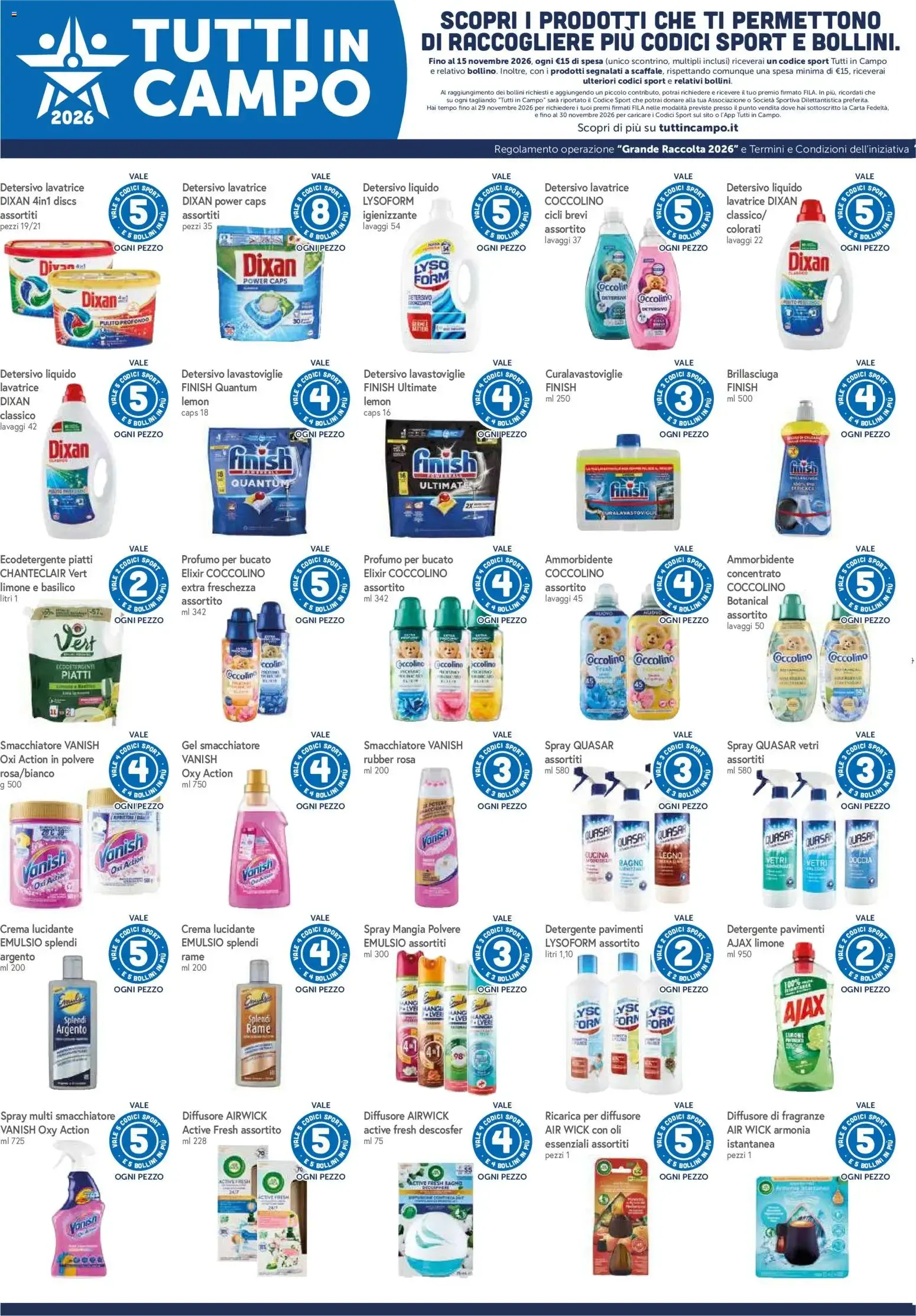 Nuovo Famila volantino Grandi Marche dal 20/08/2026 > offerte anteprima 🛍️ da 20 agosto a 2 settembre di 2026 - Pagina del volantino 12