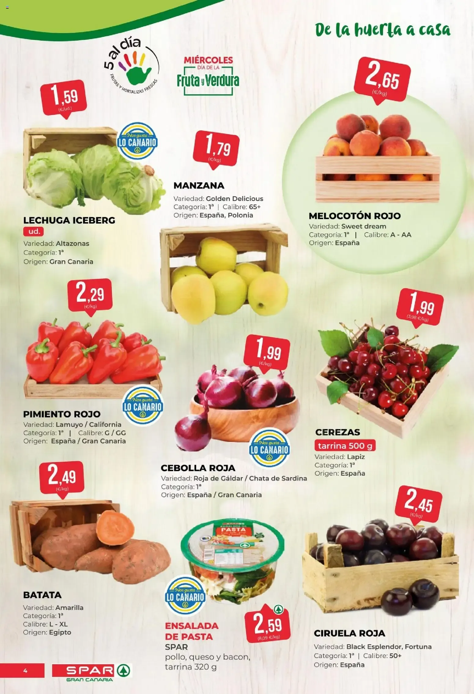 Catálogo de Spar Gran Canaria - 40 Años Cerca de ti 26 de junio al 9 de julio 2026 - Página 4