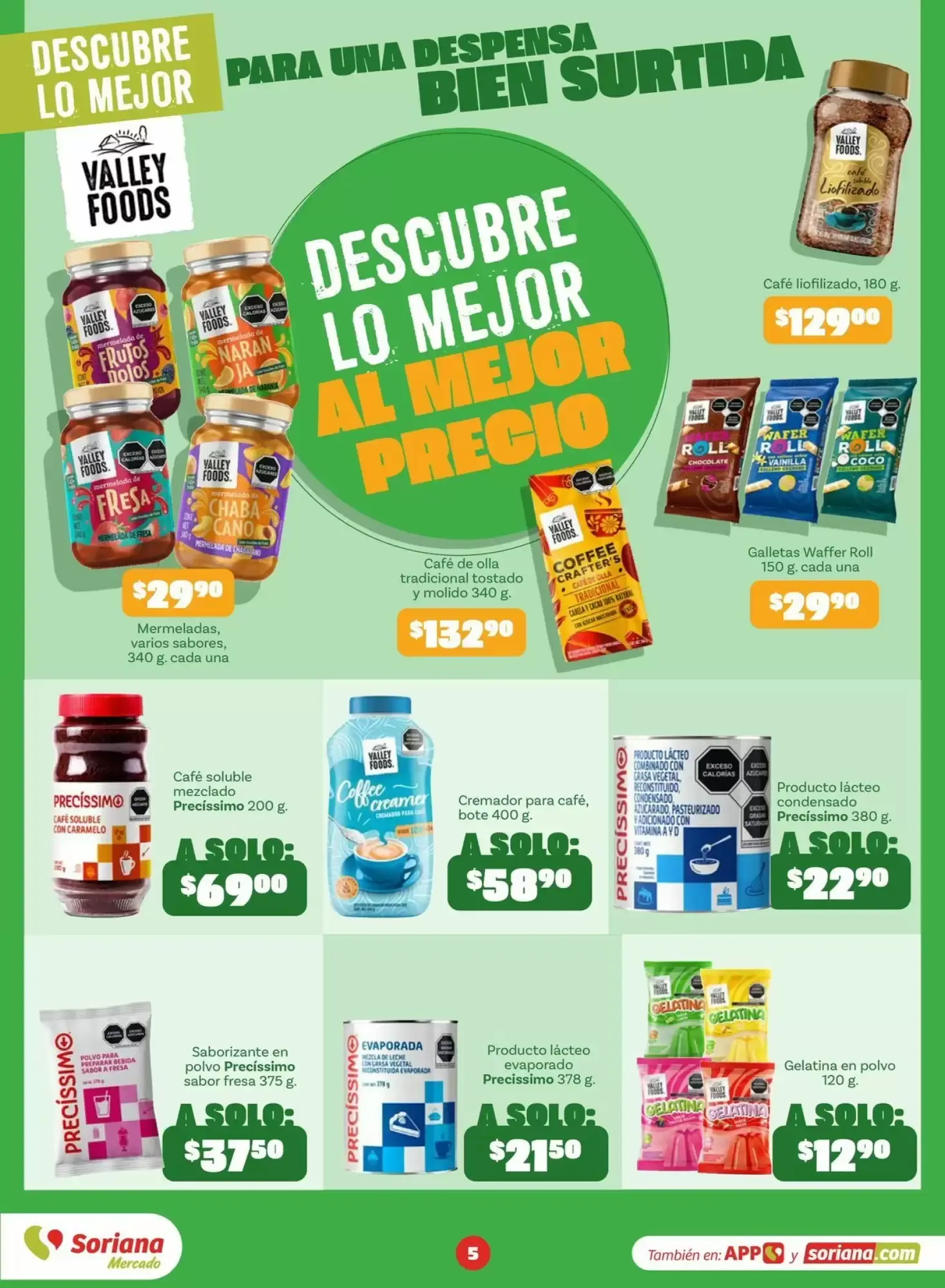 Catálogo de Folleto Soriana Mercado 1 de octubre al 11 de octubre 2026 - Pagina 5