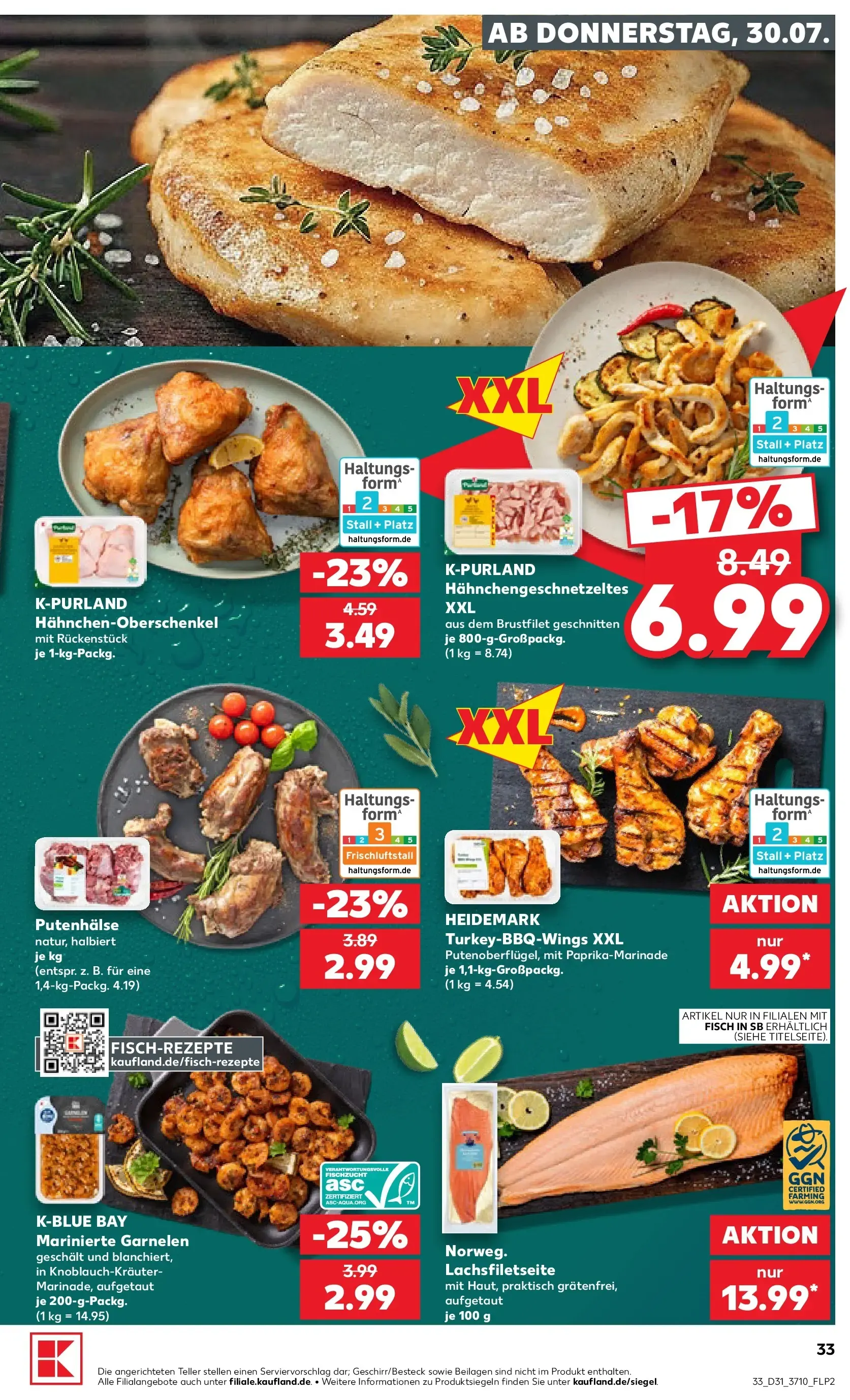 Prospekt Kaufland ab 30.07.2026 » Angebote Online zum Blättern von 30. Juli bis 5. August 2026 - Prospekt seite 33