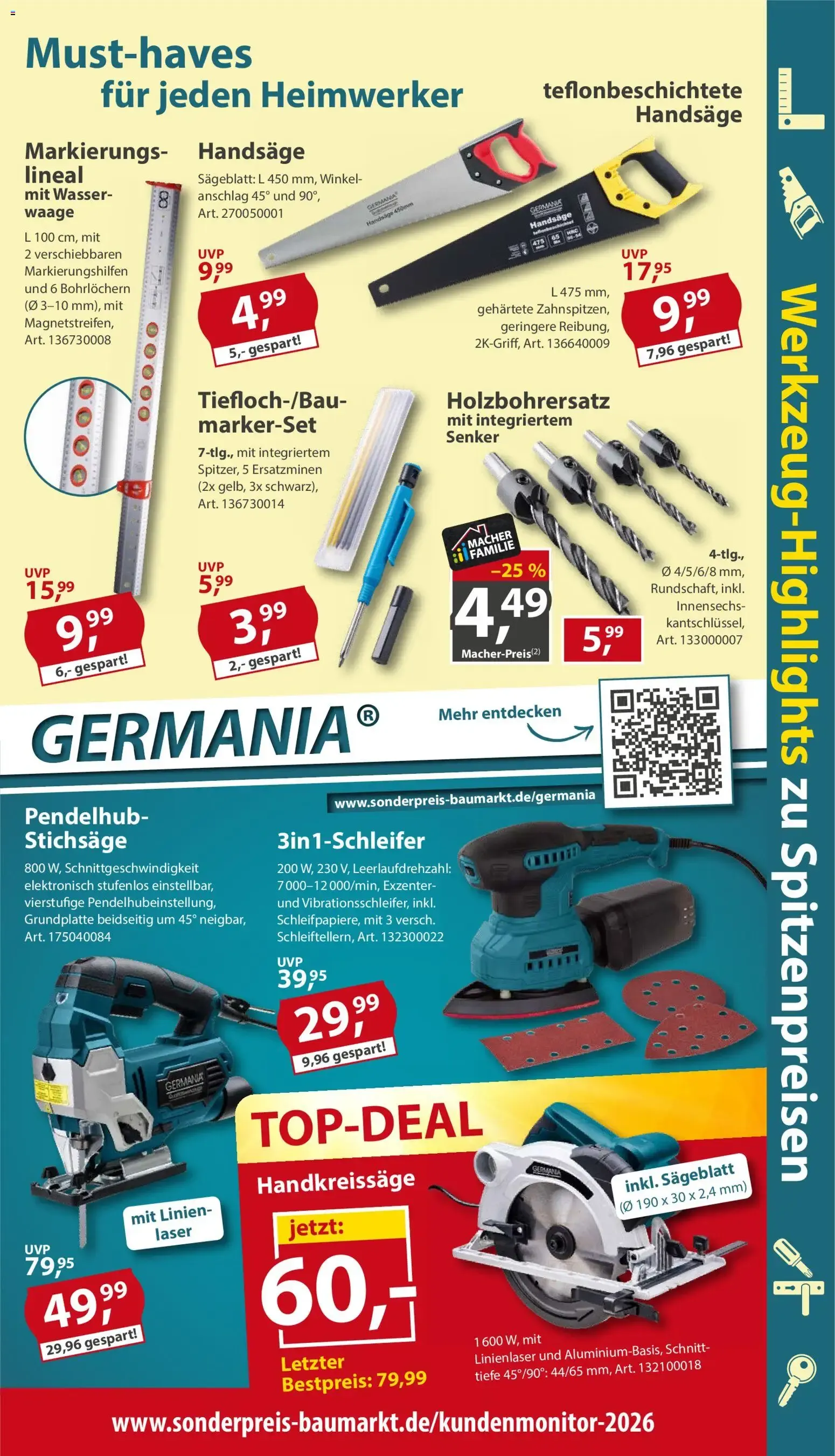 Sonderpreis Baumarkt Prospekt (ab 17.10.2026) zum Blättern von 17. Oktober bis 23. Oktober 2026 - Prospekt seite 9