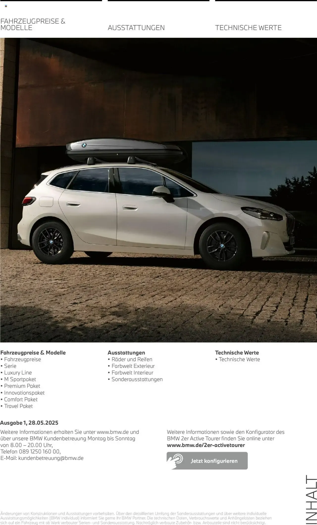 BMW 2er Active Tourer vom 01.07.2025 – Angebote online von 1. Juli bis 31. Dezember 2026 - Prospekt seite 2