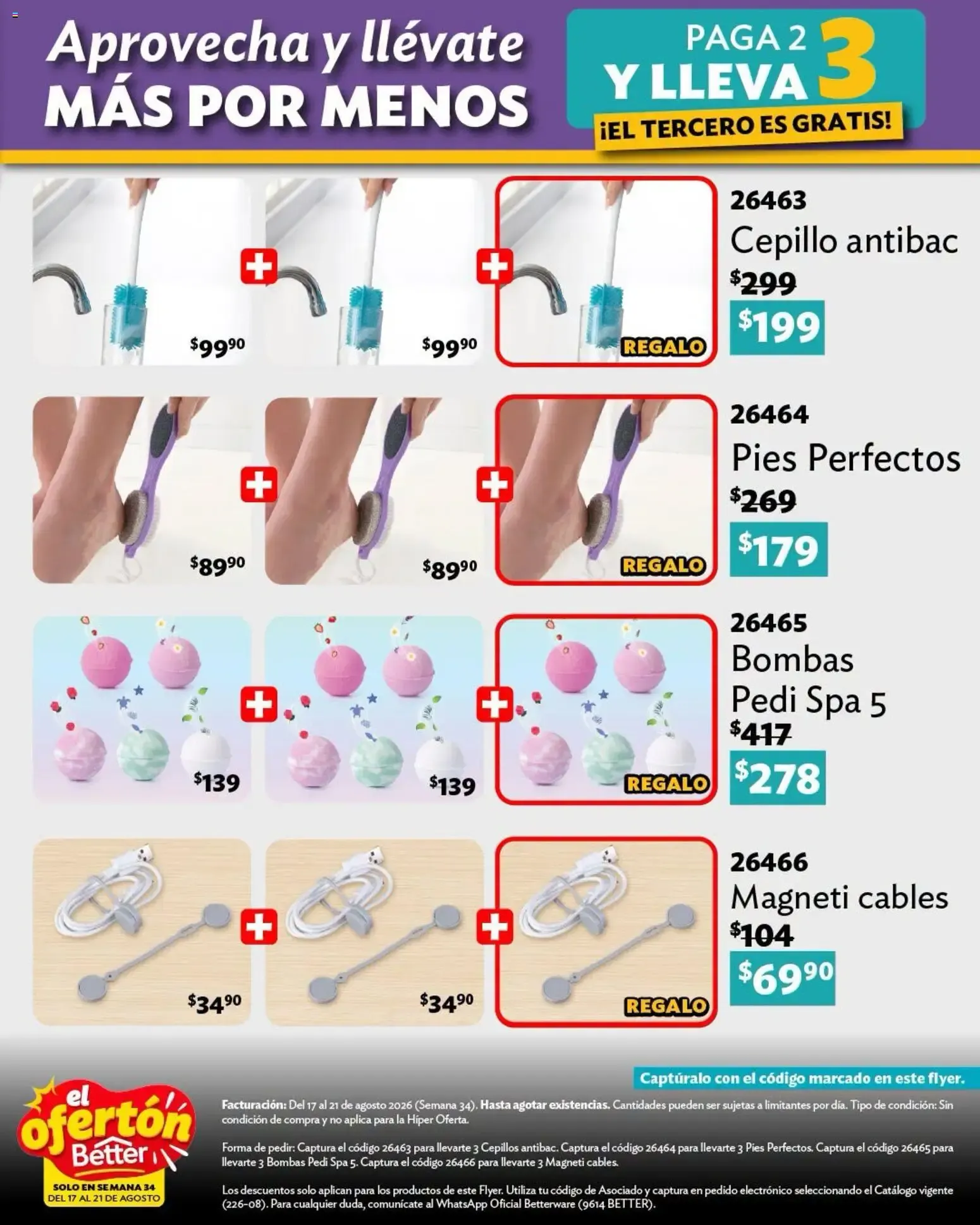 Catálogo de El Ofertón Betterware para este regreso a clases 17 de agosto al 21 de agosto 2026 - Pagina 9