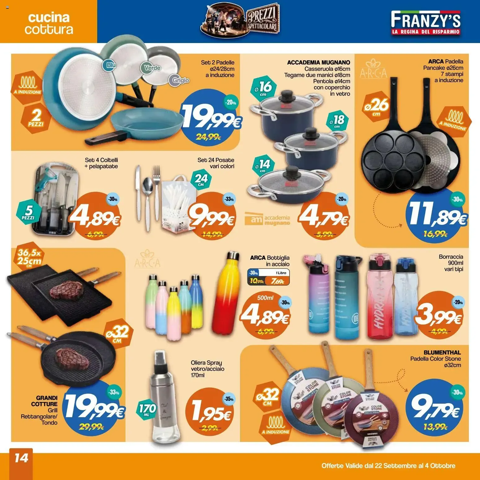 Franzy's volantino dal 22/09/2026 - online Offerte da 22 settembre a 4 ottobre di 2026 - Pagina del volantino 14
