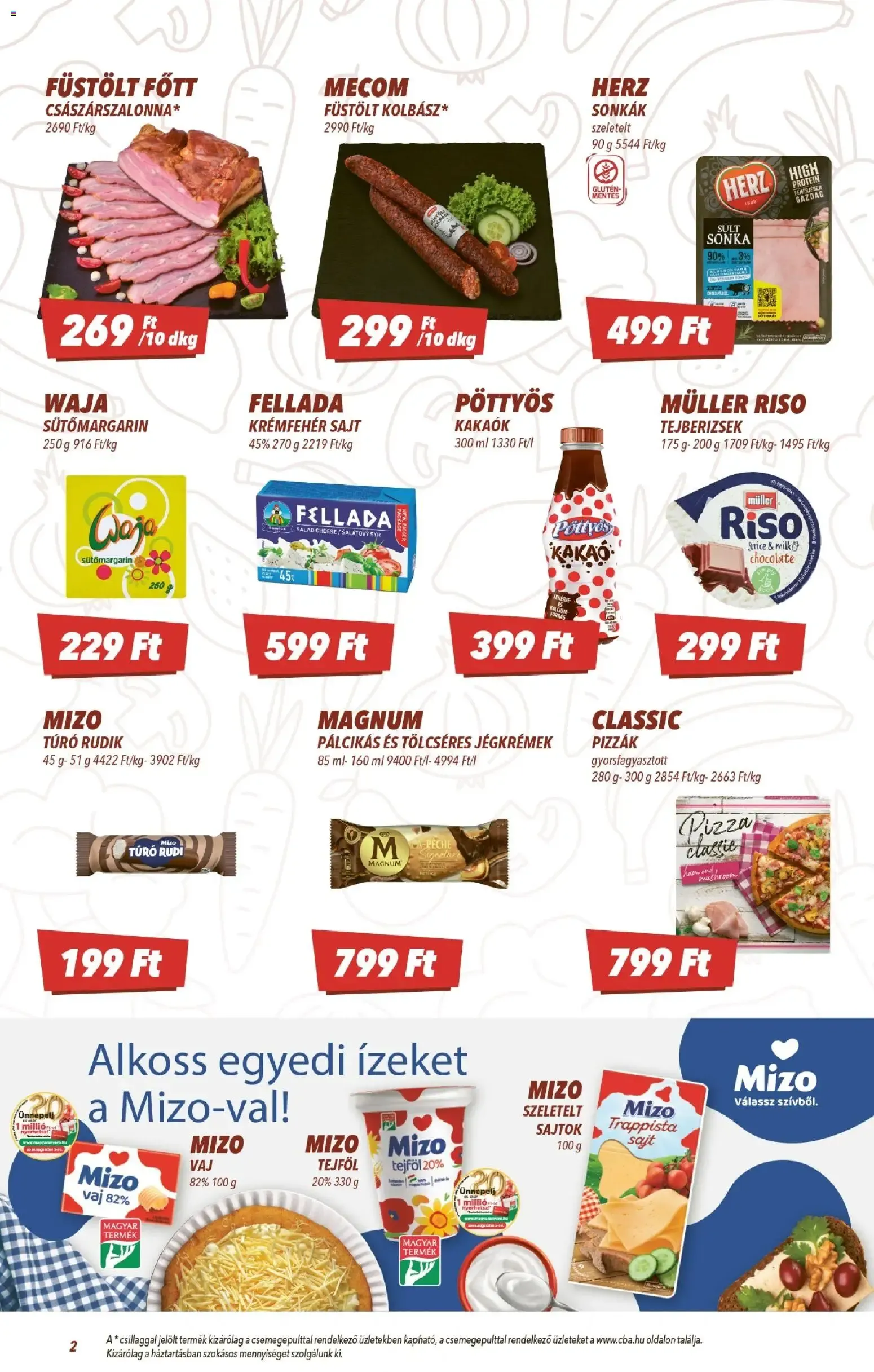 Katalógus CBA akciós újság - 2026.08.13. -tól/töl > akció, lapozható szórólap 🛍️ augusztus 13.-tól augusztus 19.-ig 2026. - Oldal 2