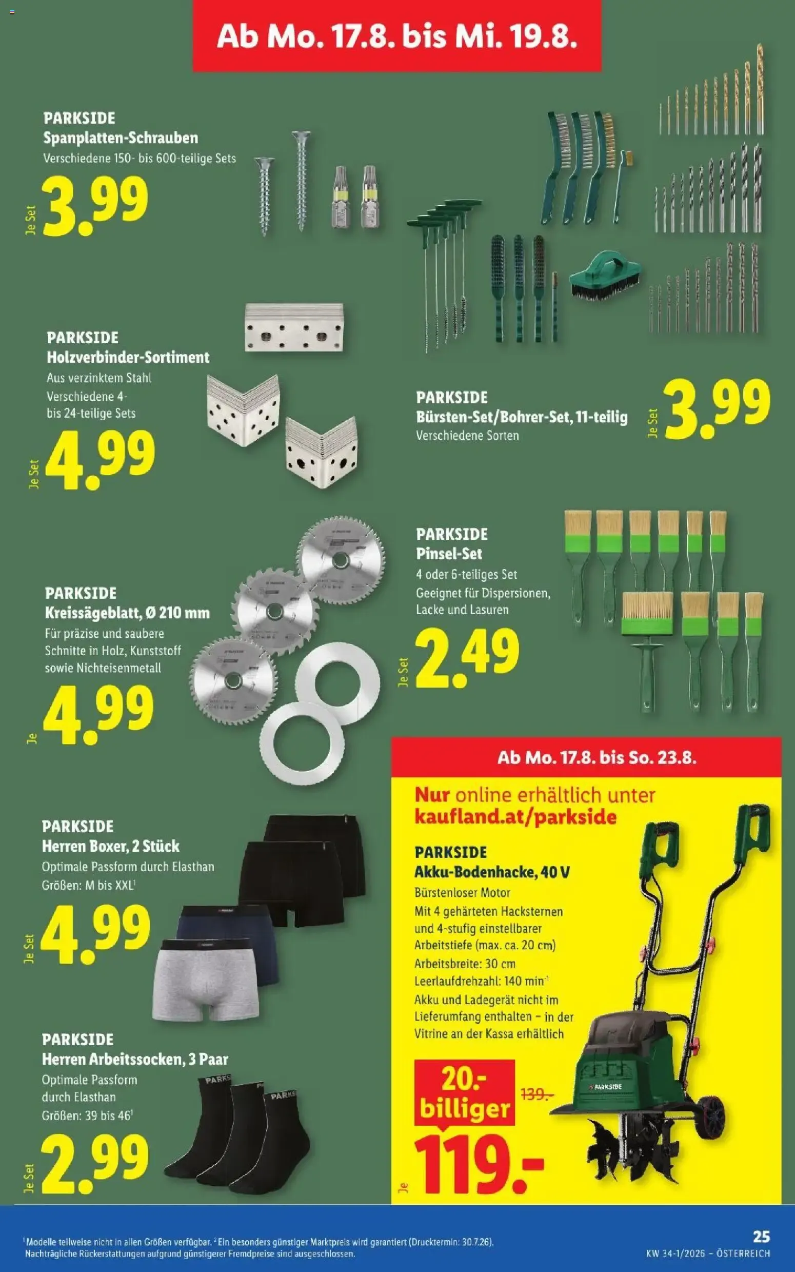 Lidl - Flugblatt ab 13.08.2026 - Angebote ab donnerstag von 13. August bis 14. August 2026 - Flugblätt seite 32