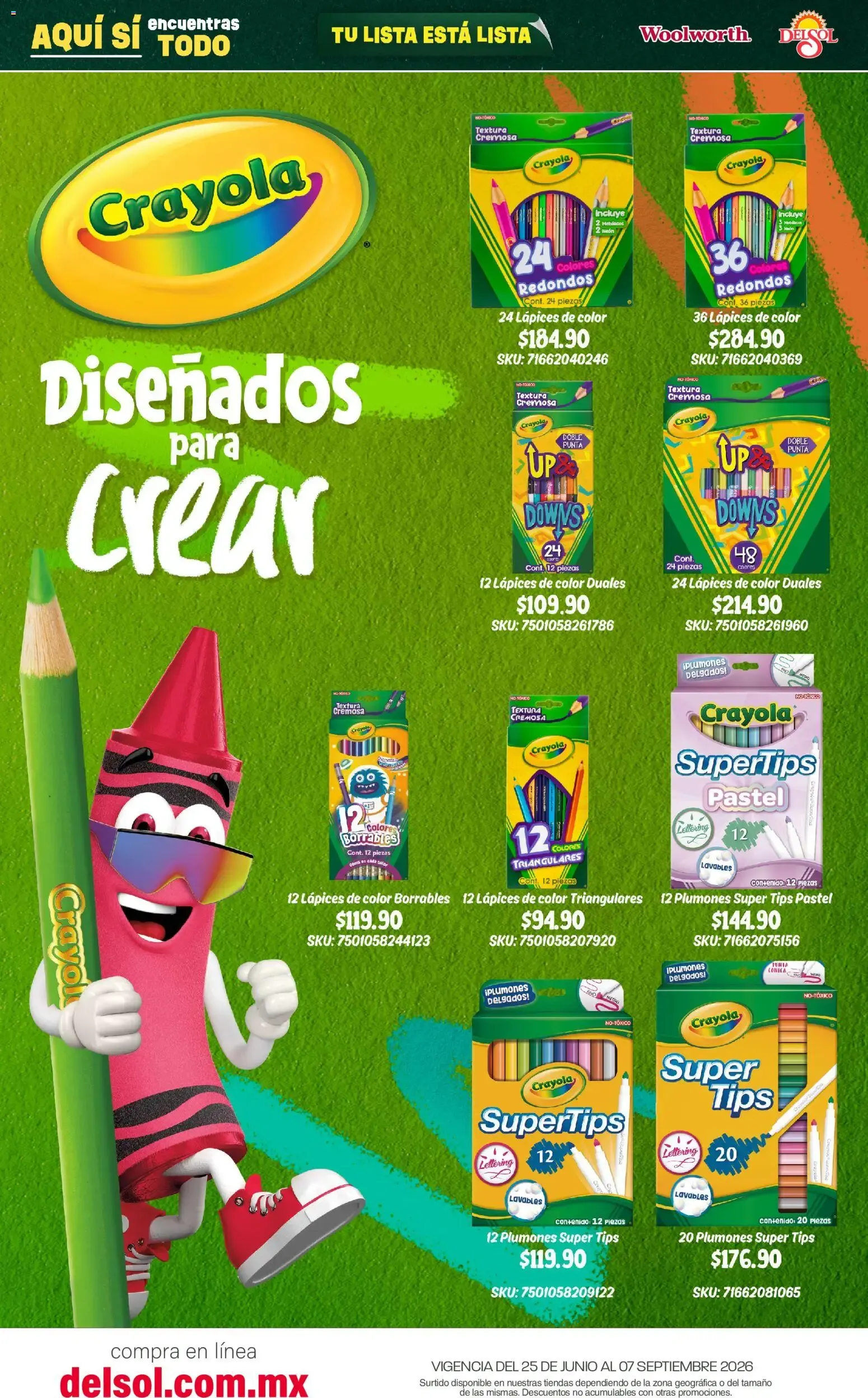 Catálogo de Del Sol y Woolworth catálogo Back To School (25/06/2026 - 07/09/2026) - catálogo en línea 25 de junio al 7 de septiembre 2026 - Pagina 16