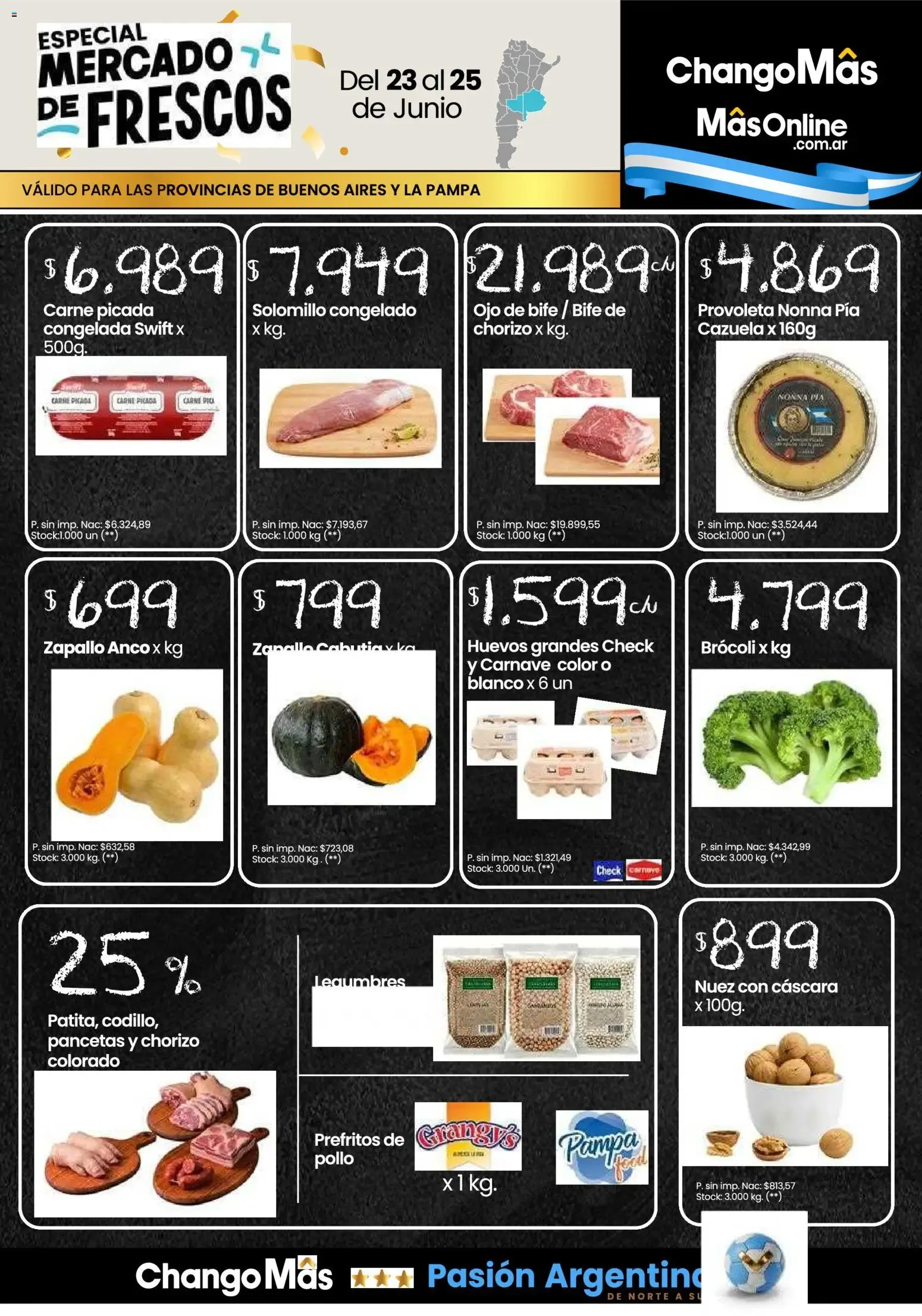 Ofertas de ChangoMás - Especial Mercado de Frescos 23 de junio al 25 de junio 2026 - Página 1 del catálogo