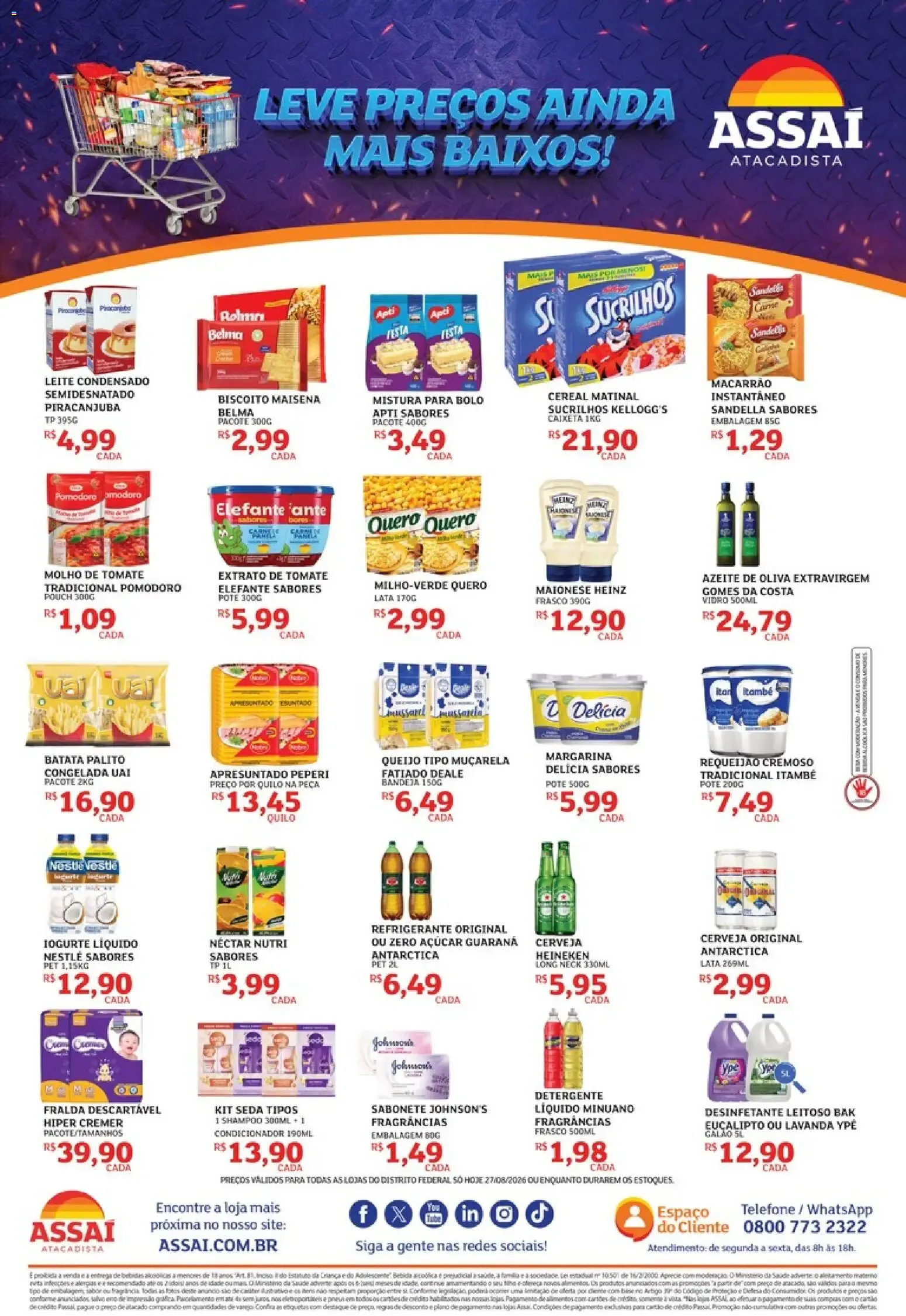 Encarte de Assaí Atacadista ofertas - DF de 27/08/2026 | Promoções Online 27 de agosto até 27 de agosto 2026 - Pagina 2