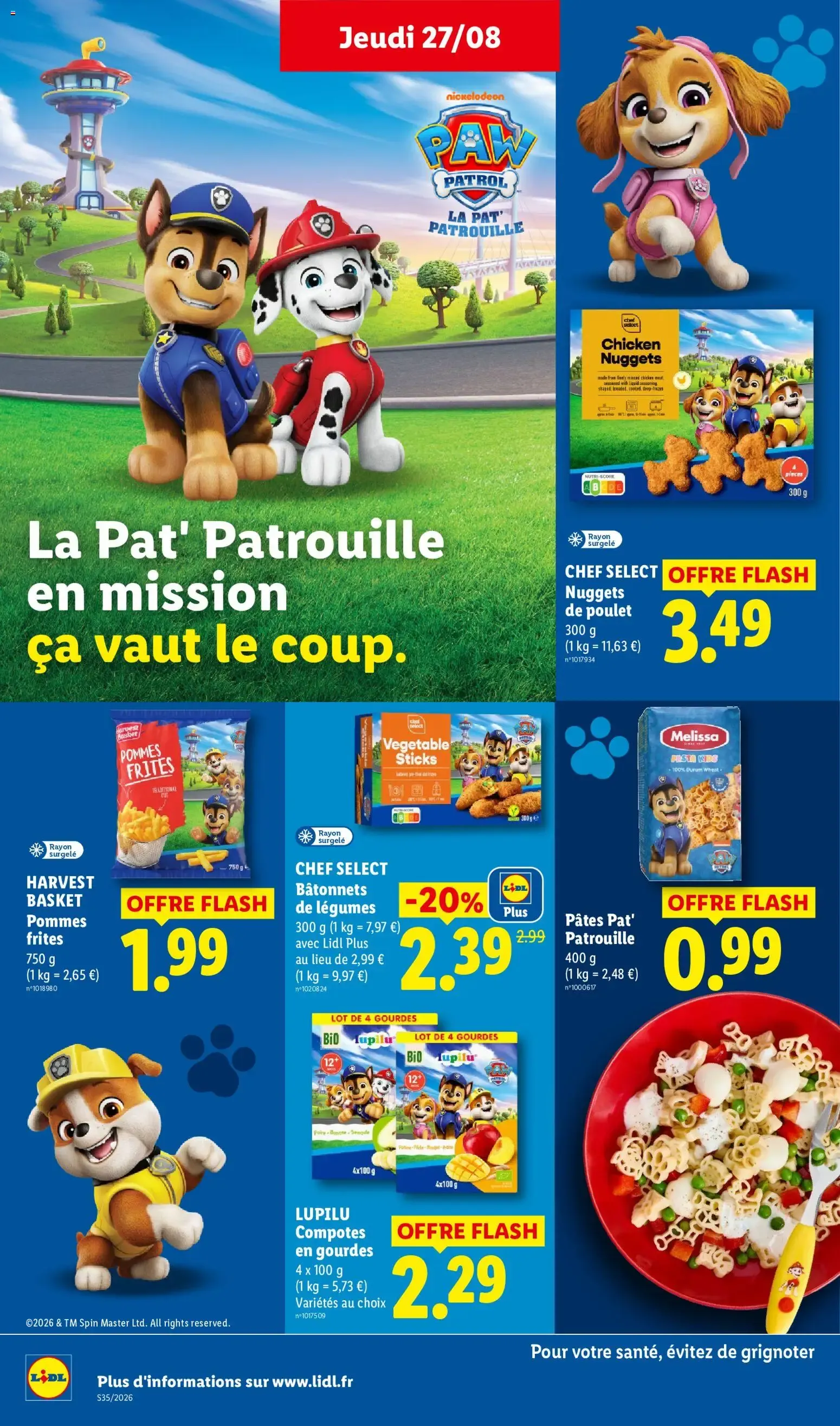 LIDL La rentrée des économies du 27 août au 2 septembre 2026 - Catalogue page 20