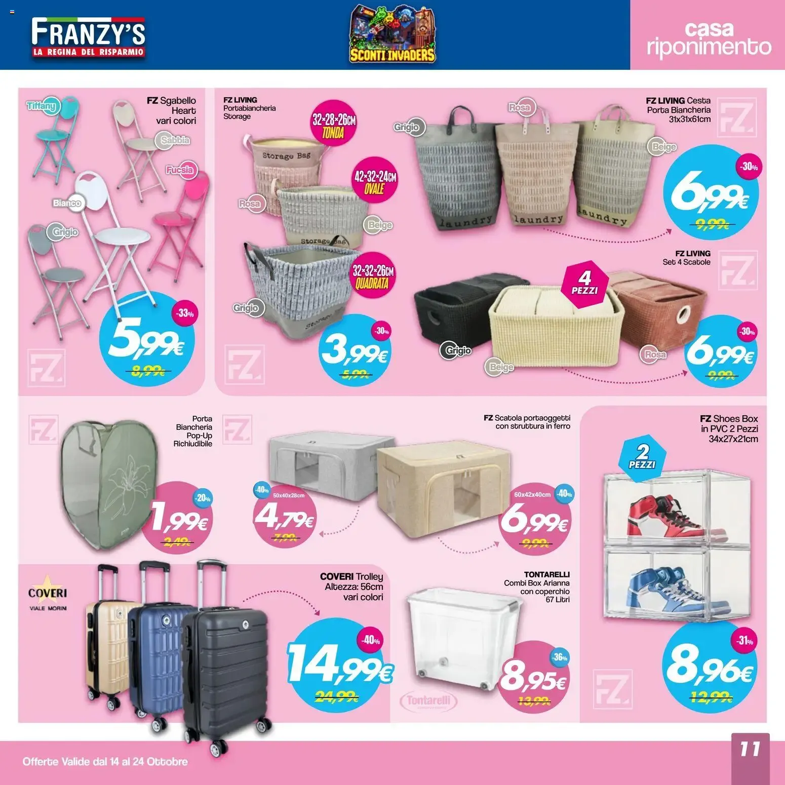 FRANZY'S LA REGINA DEL RISPARMIO da 14 ottobre a 24 ottobre di 2026 - Pagina del volantino 11