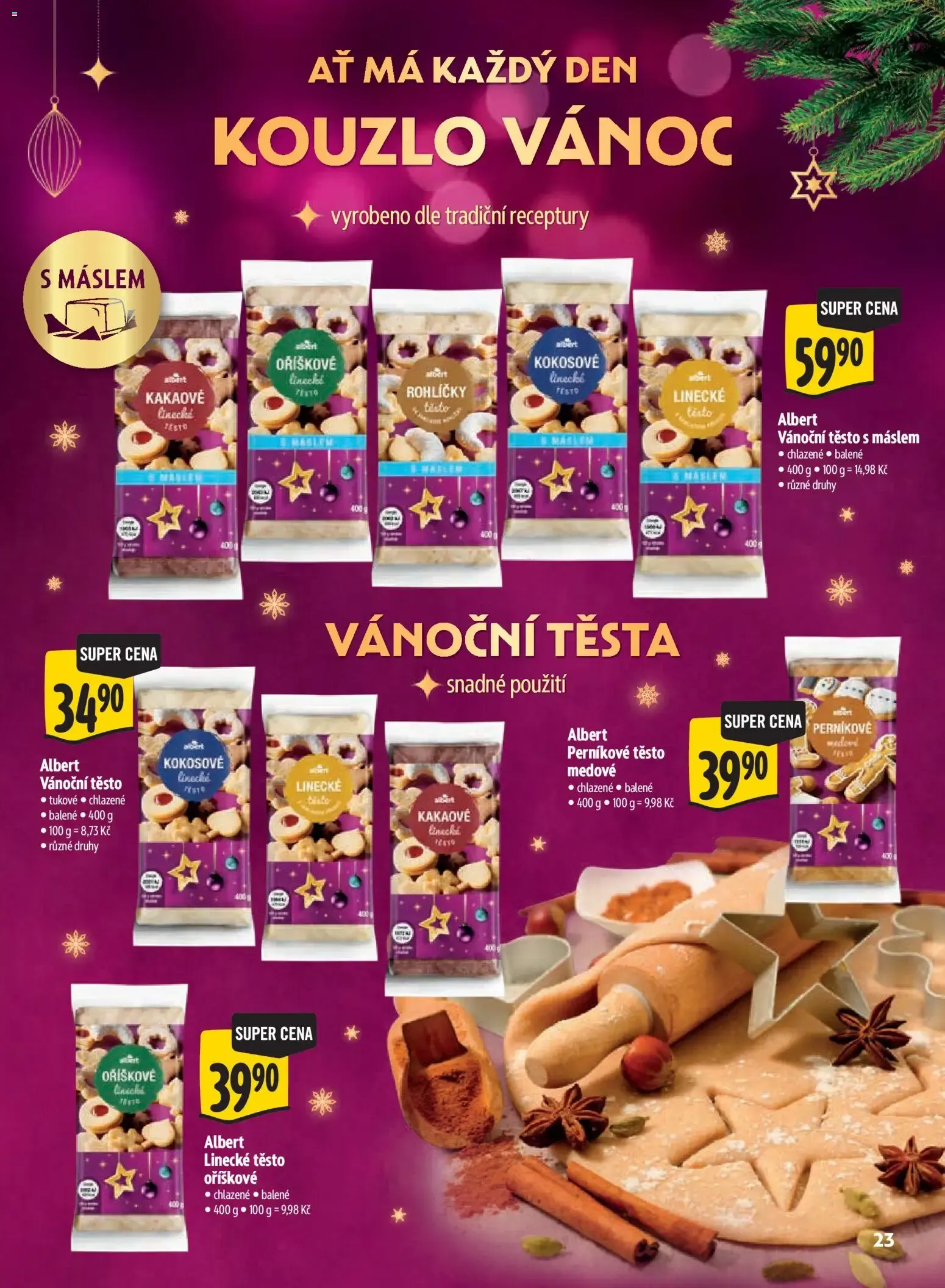 Albert leták - Hypermarket Kouzlo Vánoc od 29.10.2026 - Akční leták - 29. října 17. listopadu 2026 - Page 23