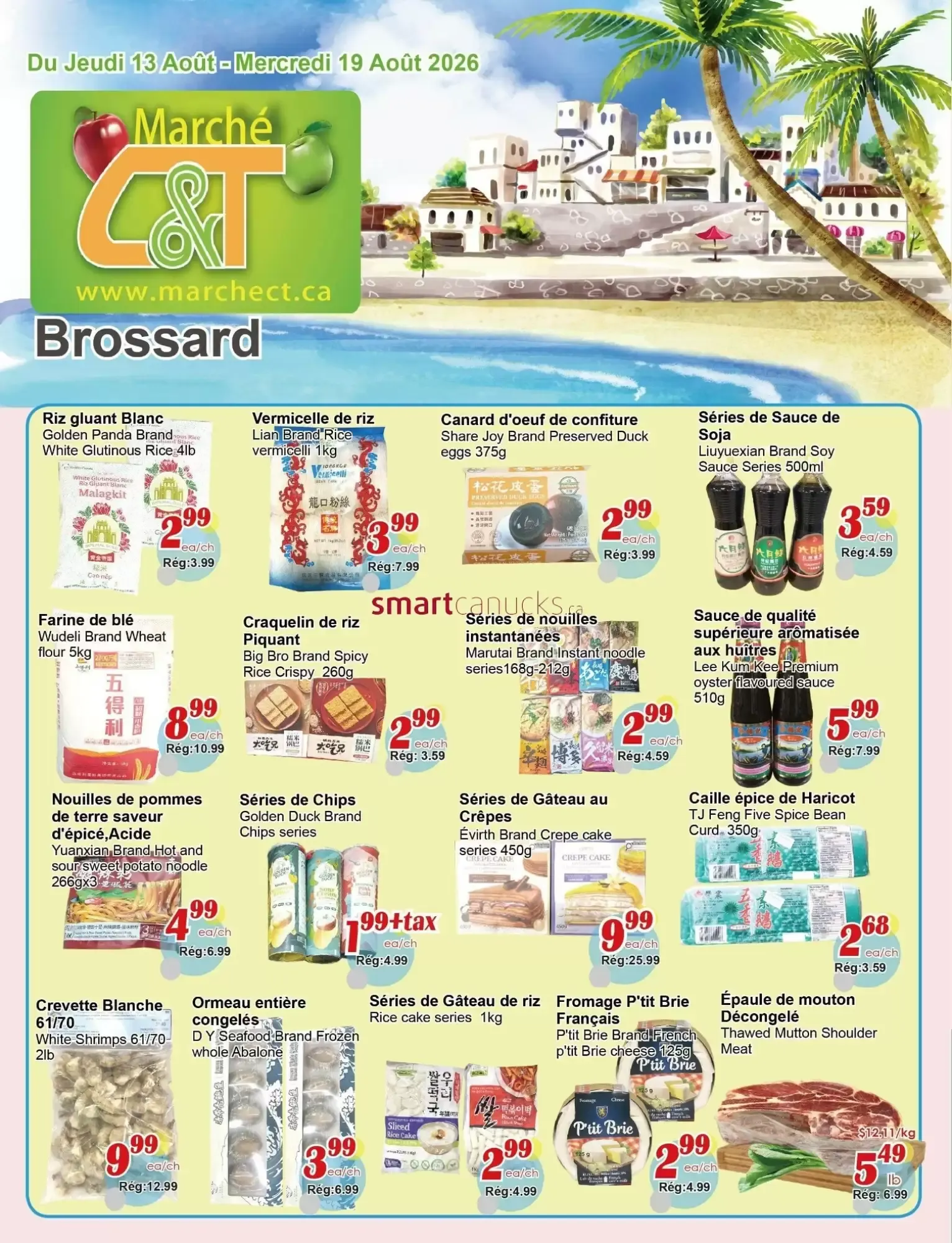 Marche C&T flyer week 33 from August 13 to August 19 2026 - flyer page 1