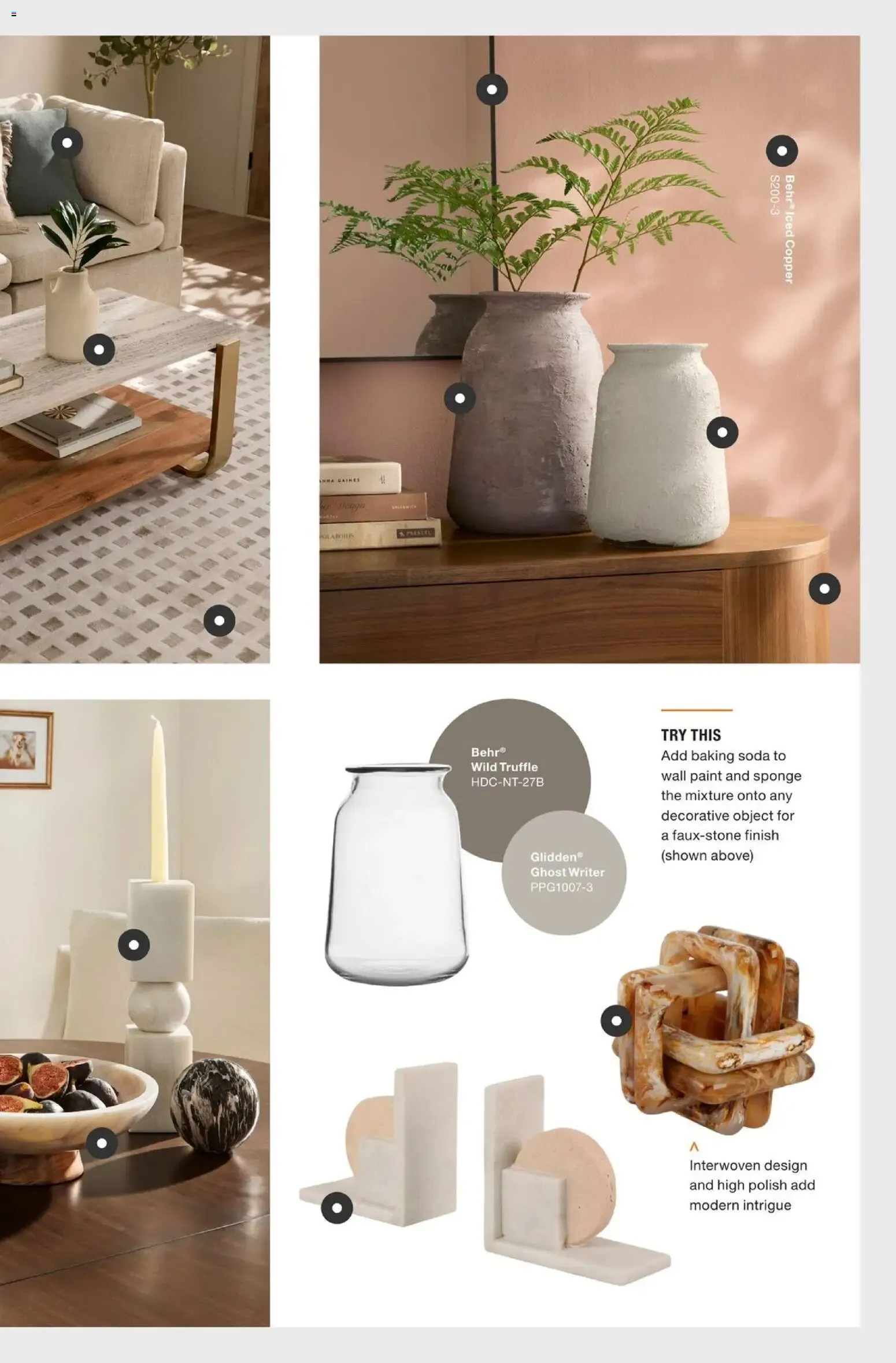 Weekly promotion Home Depot: Beautifully Livable - Hasta 30% OFF en muebles y decoración spanning from August 20 to September 7 2026 - Page 23 for Catalogue 365