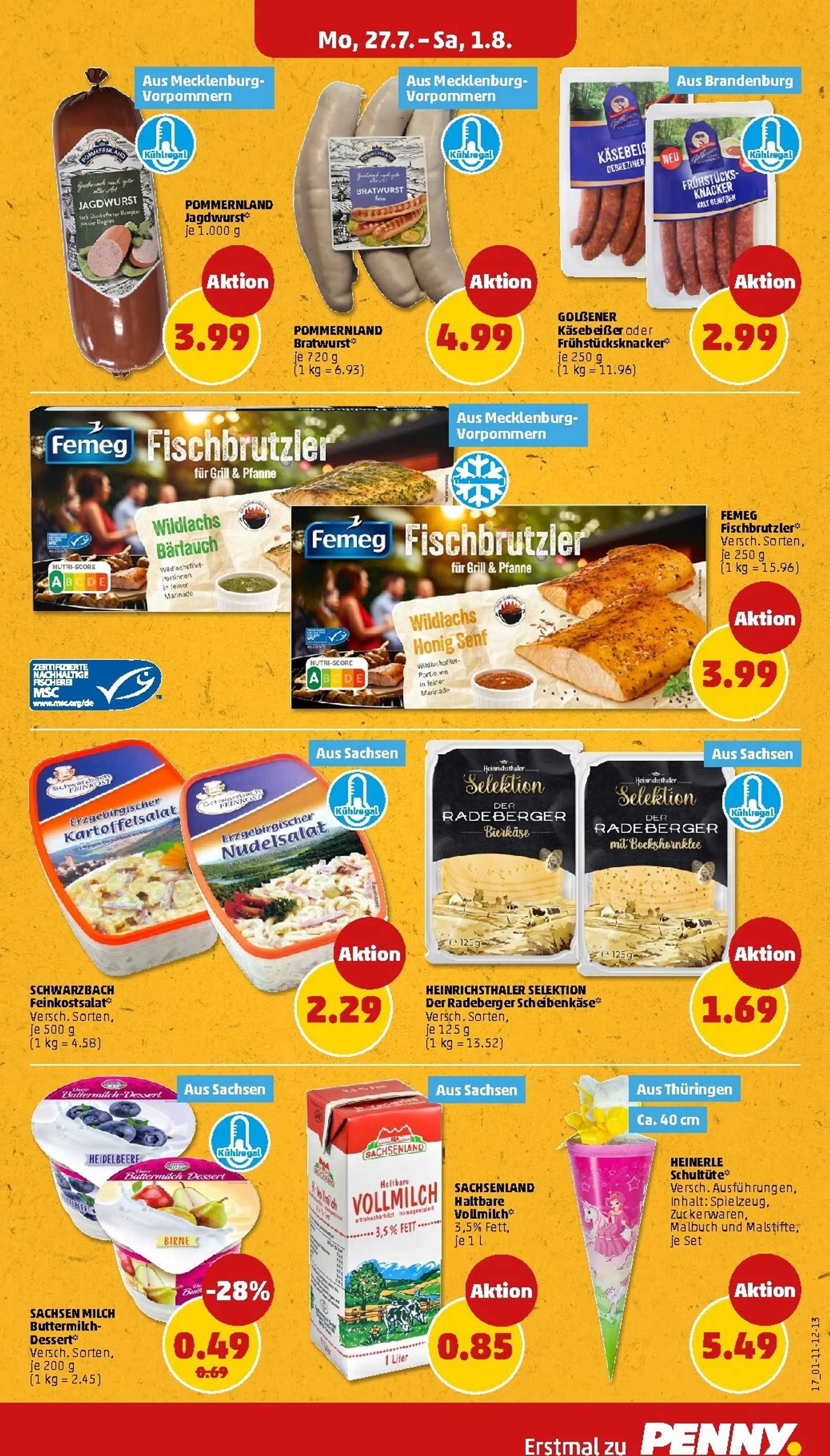 PENNY Prospekt nächste Woche – von Montag 27.07.2026 bis Samstag 01.08.2026 von 27. Juli bis 1. August 2026 - Prospekt seite 19
