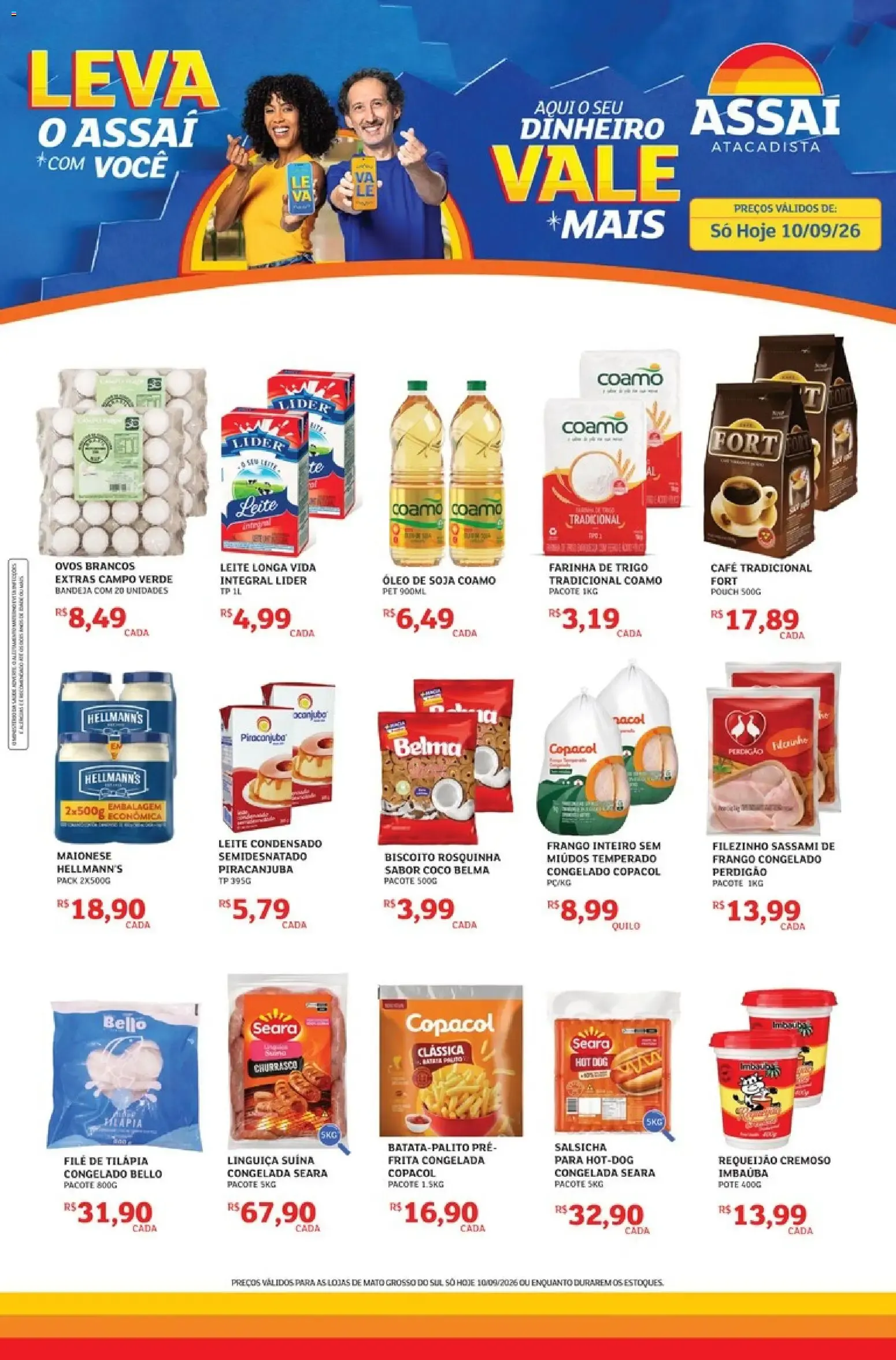Encarte de Assaí Atacadista ofertas - MS de 10/09/2026 | Promoções Online 10 de setembro até 10 de setembro 2026 - Pagina 1