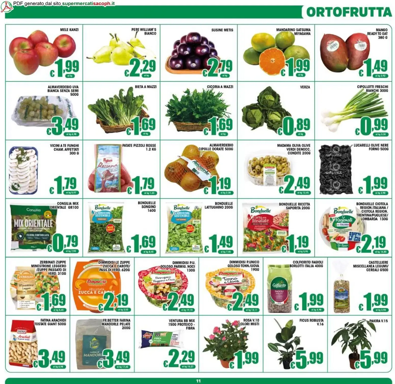Sacoph - Offerte Super da 23 settembre a 1 ottobre di 2026 - Pagina del volantino 11