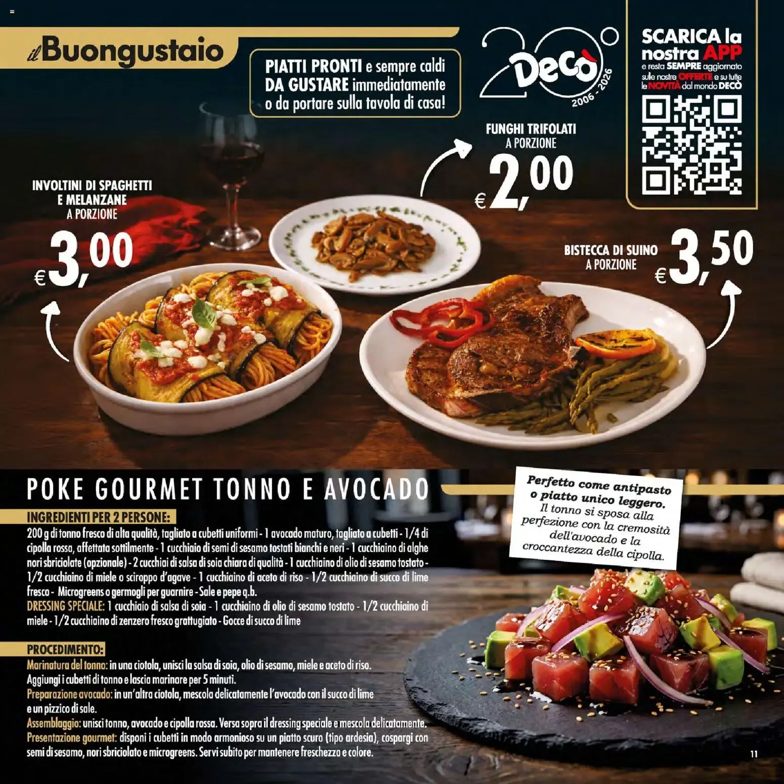 Nuovo Decò volantino Gourmet Sicilia dal 30/06/2026 > offerte anteprima 🛍️ da 30 giugno a 9 luglio di 2026 - Pagina del volantino 11