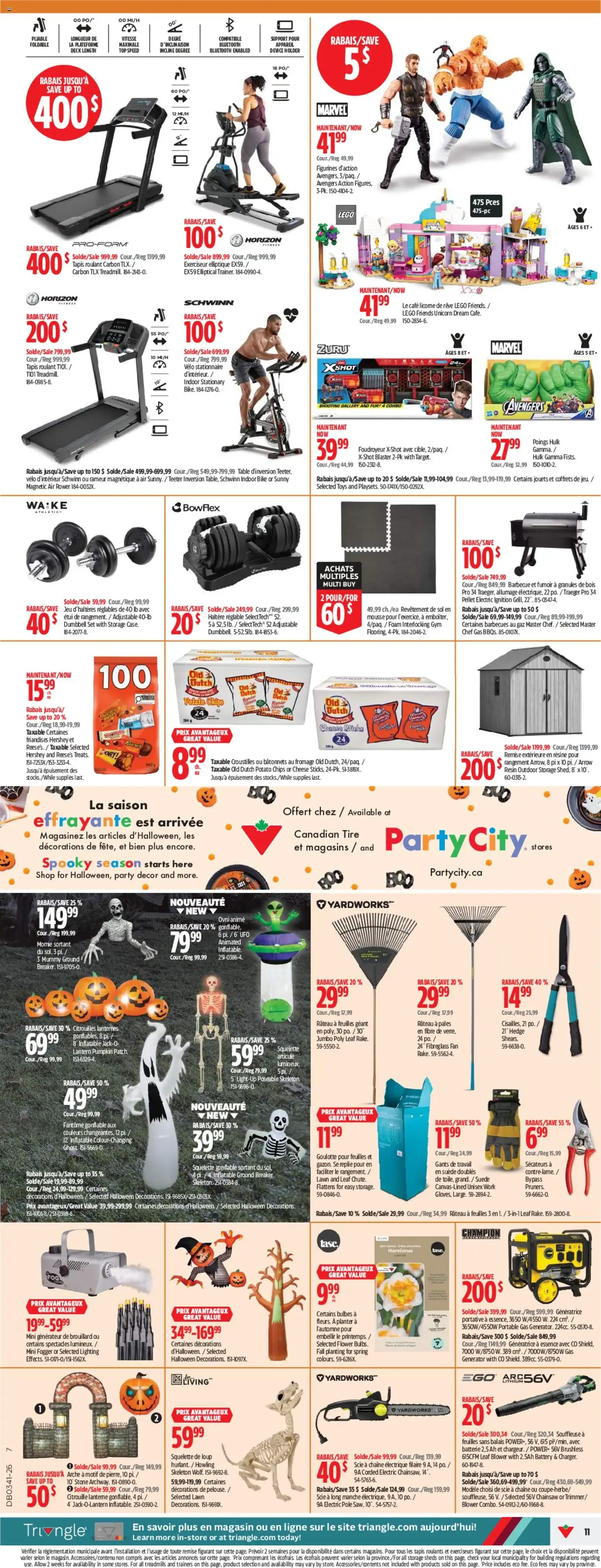 SUPER SOLDE DE L'AUTOMNE from October 8 to October 14 2026 - flyer page 11