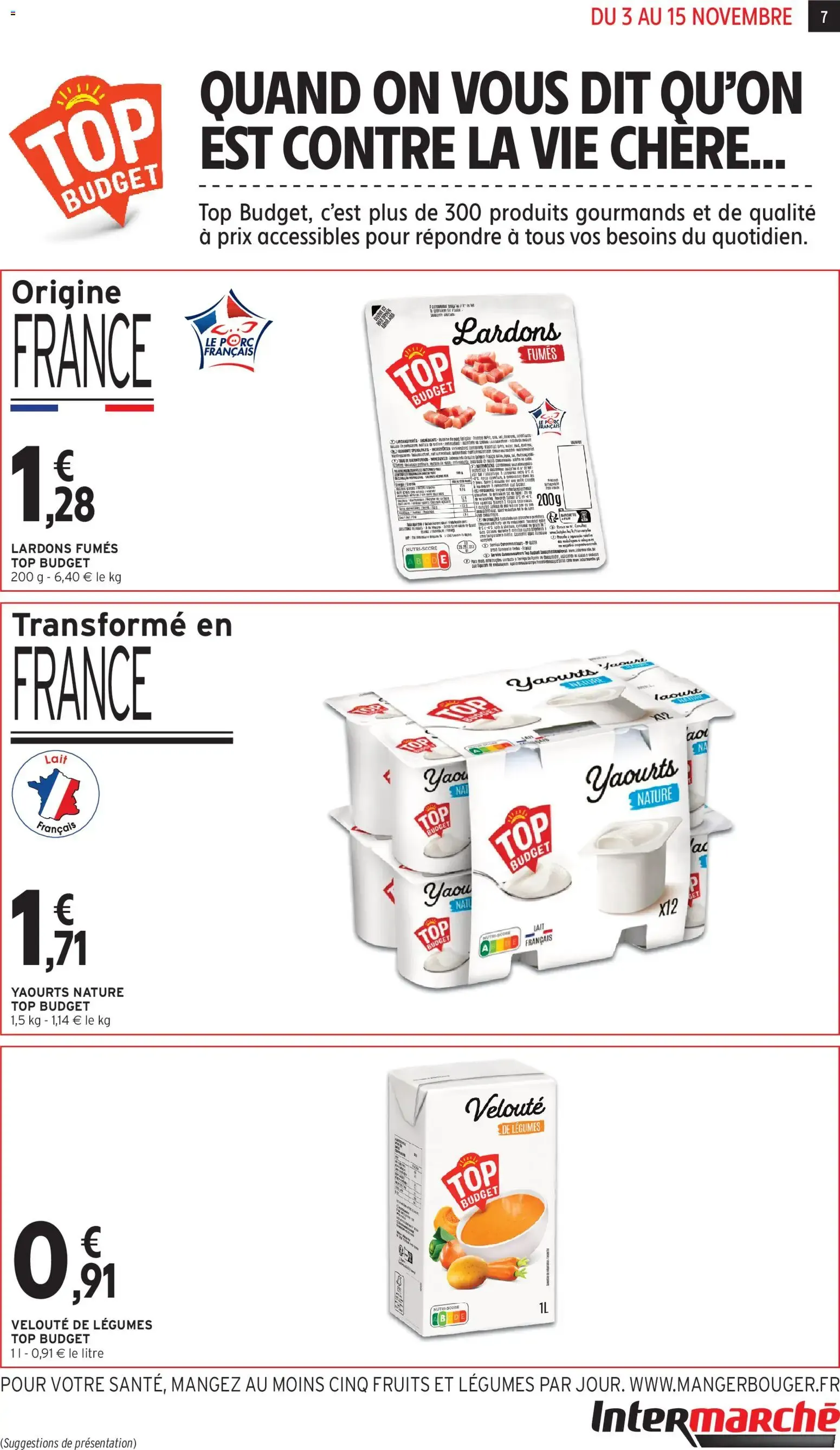 Intermarché catalogue à partir du 03/11/2026 - promo en ligne du 3 novembre au 15 novembre 2026 - Catalogue page 7