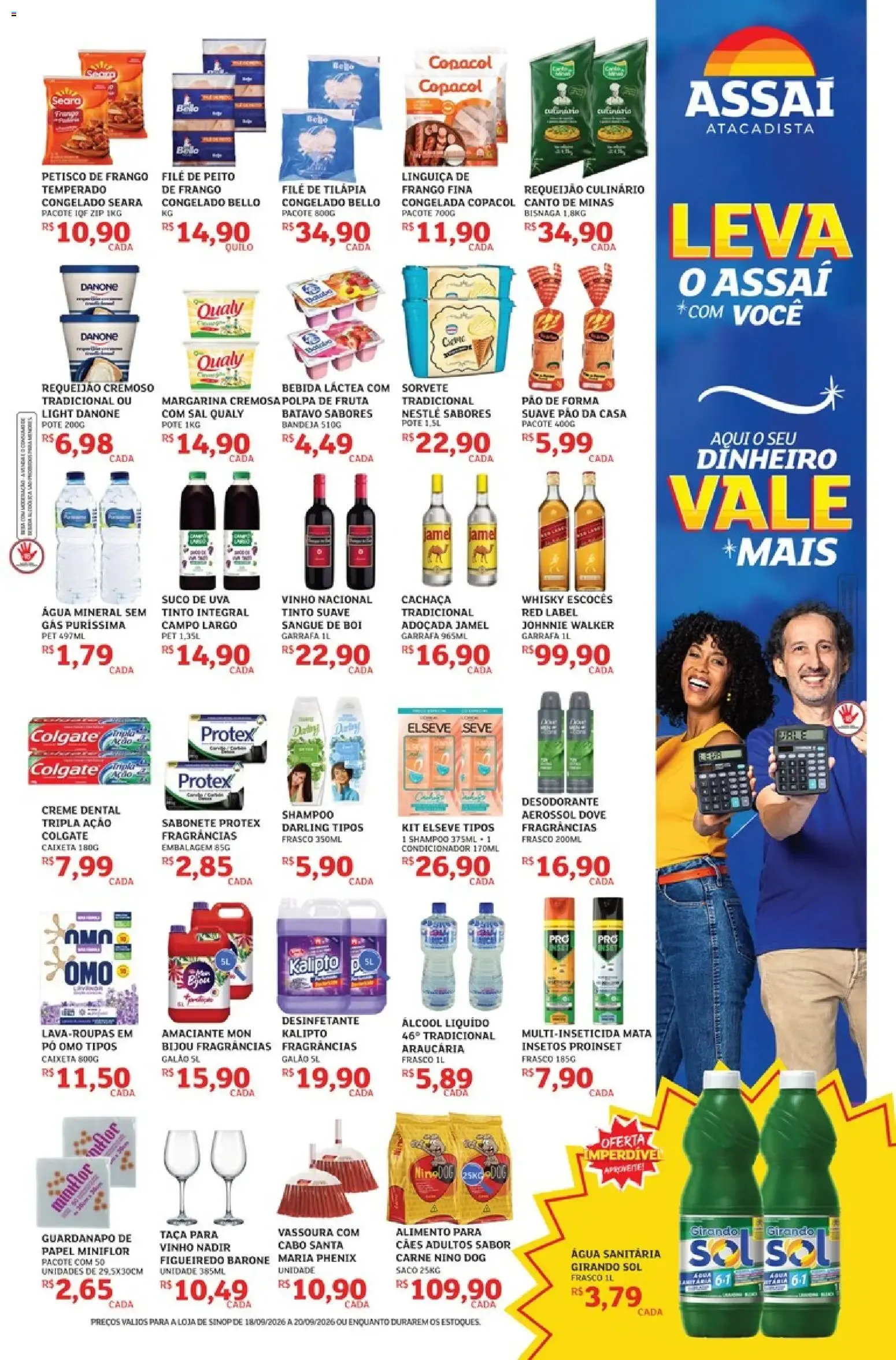 Encarte de Leva o Assaí com Você 18 de setembro até 20 de setembro 2026 - Pagina 3
