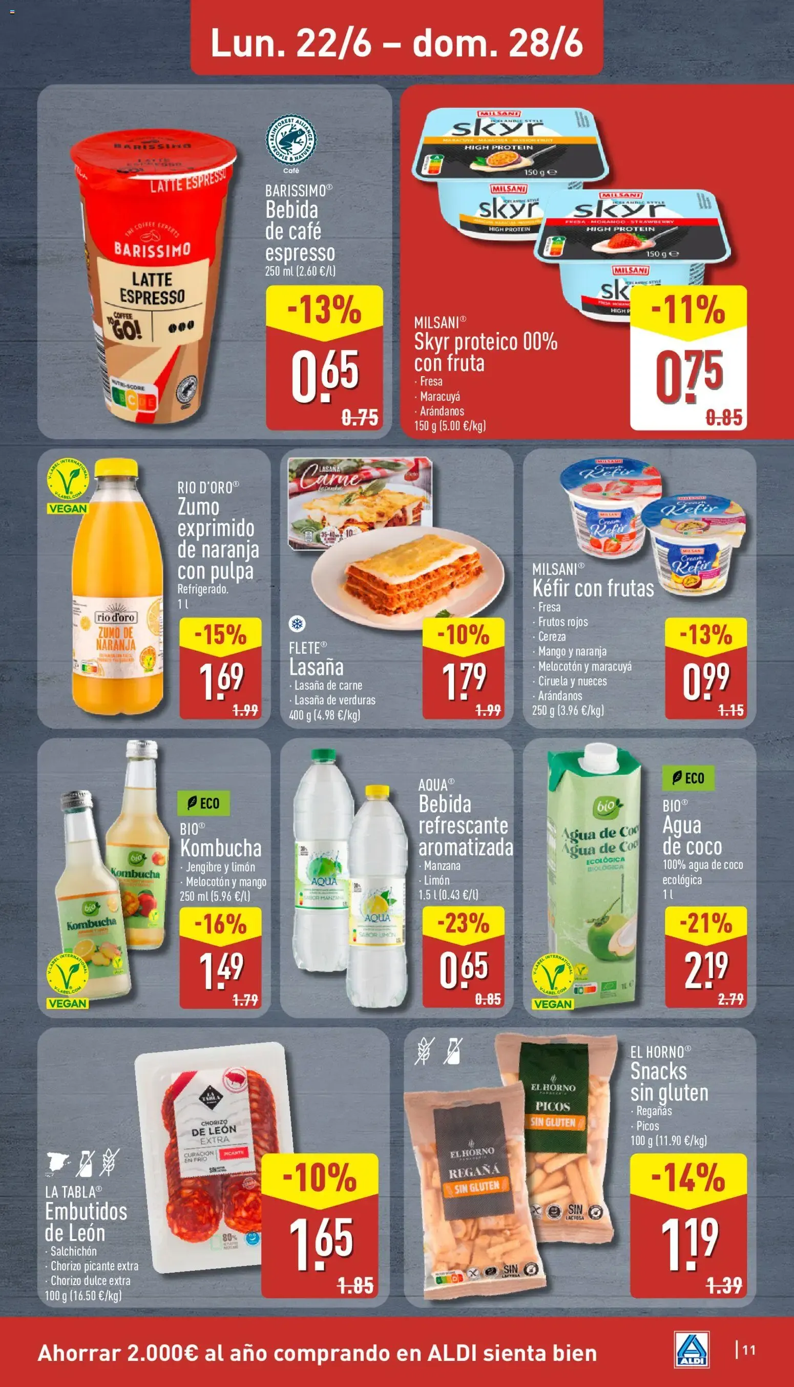 Catálogo de Aldi folleto Canarias del 22/06/2026 | Catálogo 22 de junio al 28 de junio 2026 - Página 11