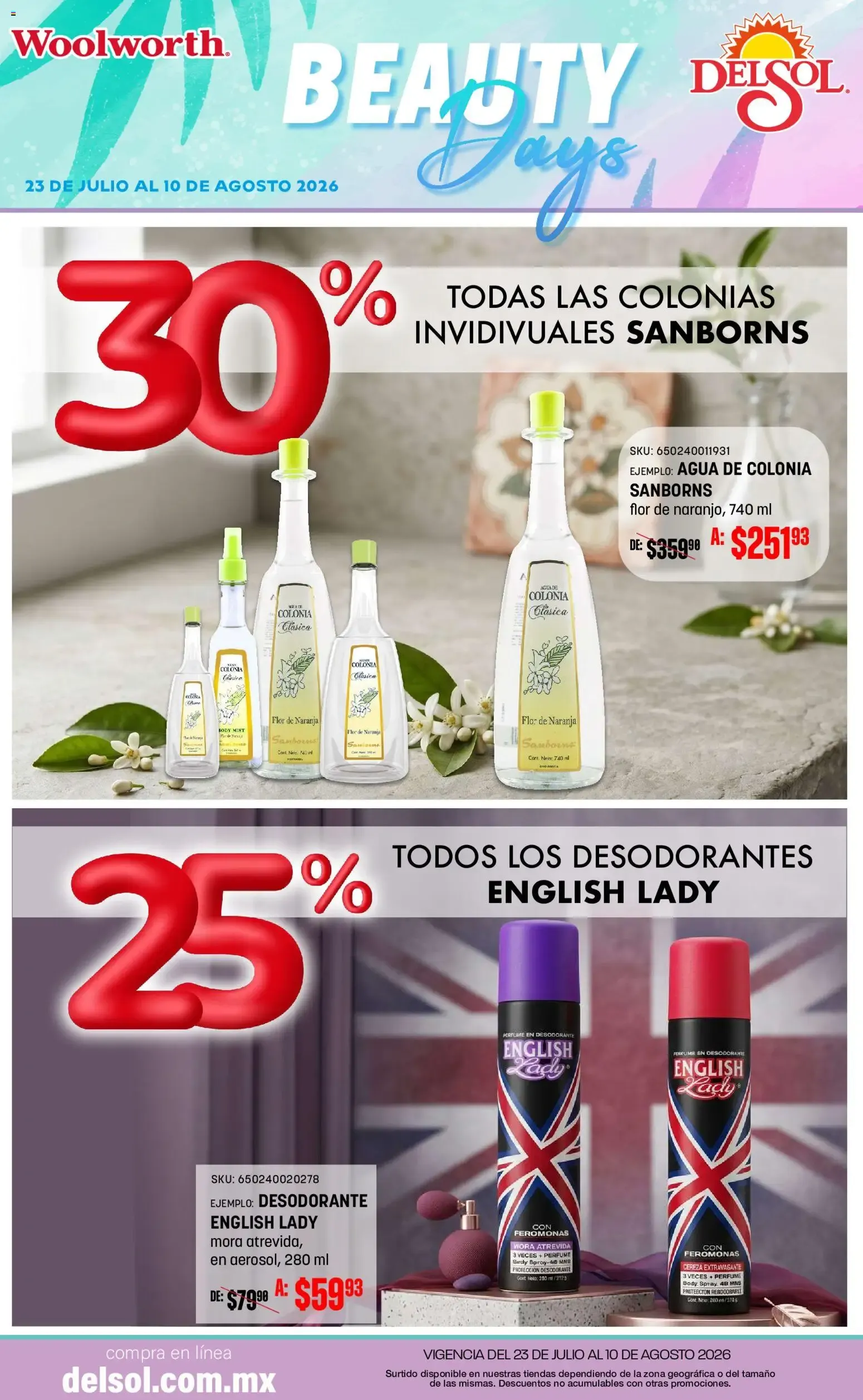 Catálogo de Del Sol y Woolworth catálogo (23/07/2026 - 10/08/2026) - catálogo en línea 23 de julio al 10 de agosto 2026 - Pagina 5