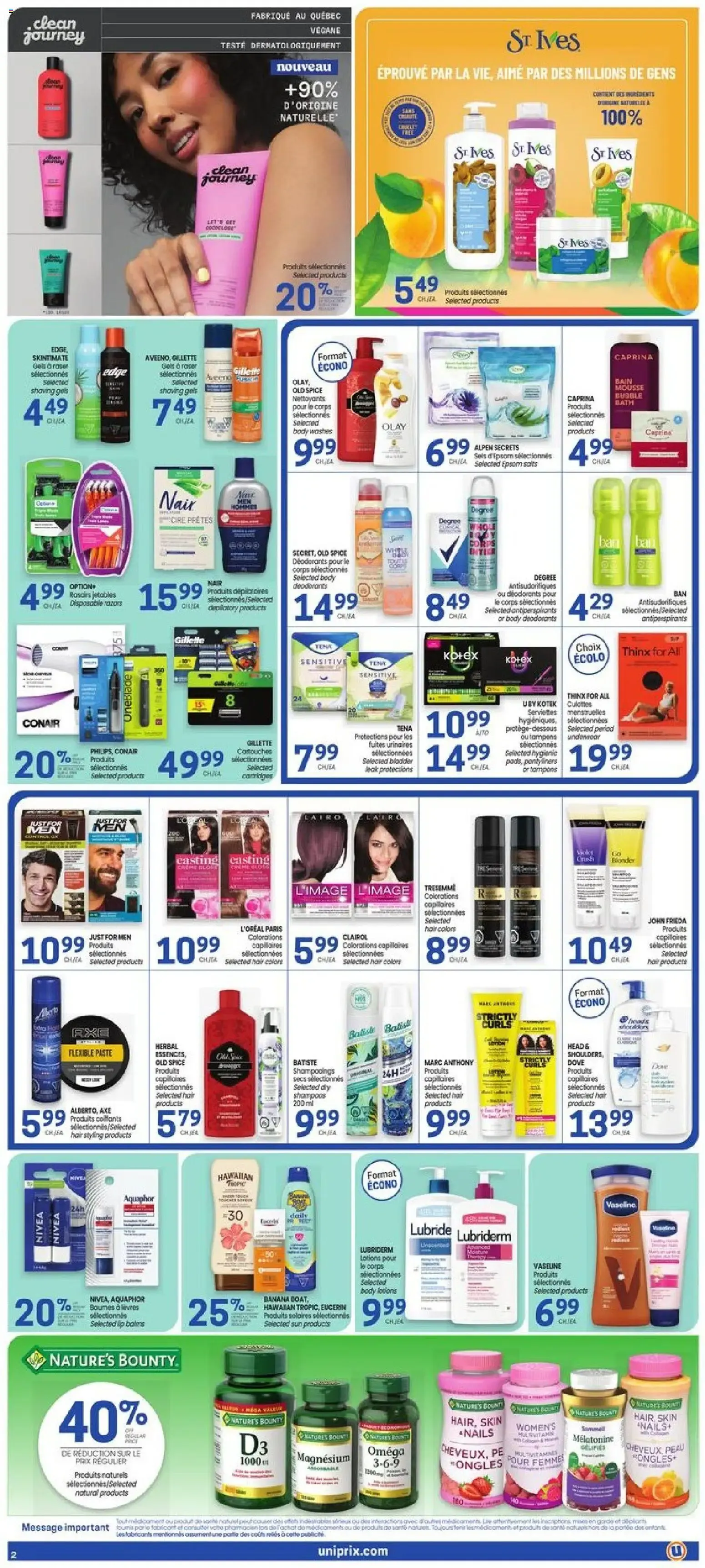 Uniprix weekly flyer / circulaire from Oct 8, 2026 > weekly specials & deals from October 8 to October 14 2026 - flyer page 3