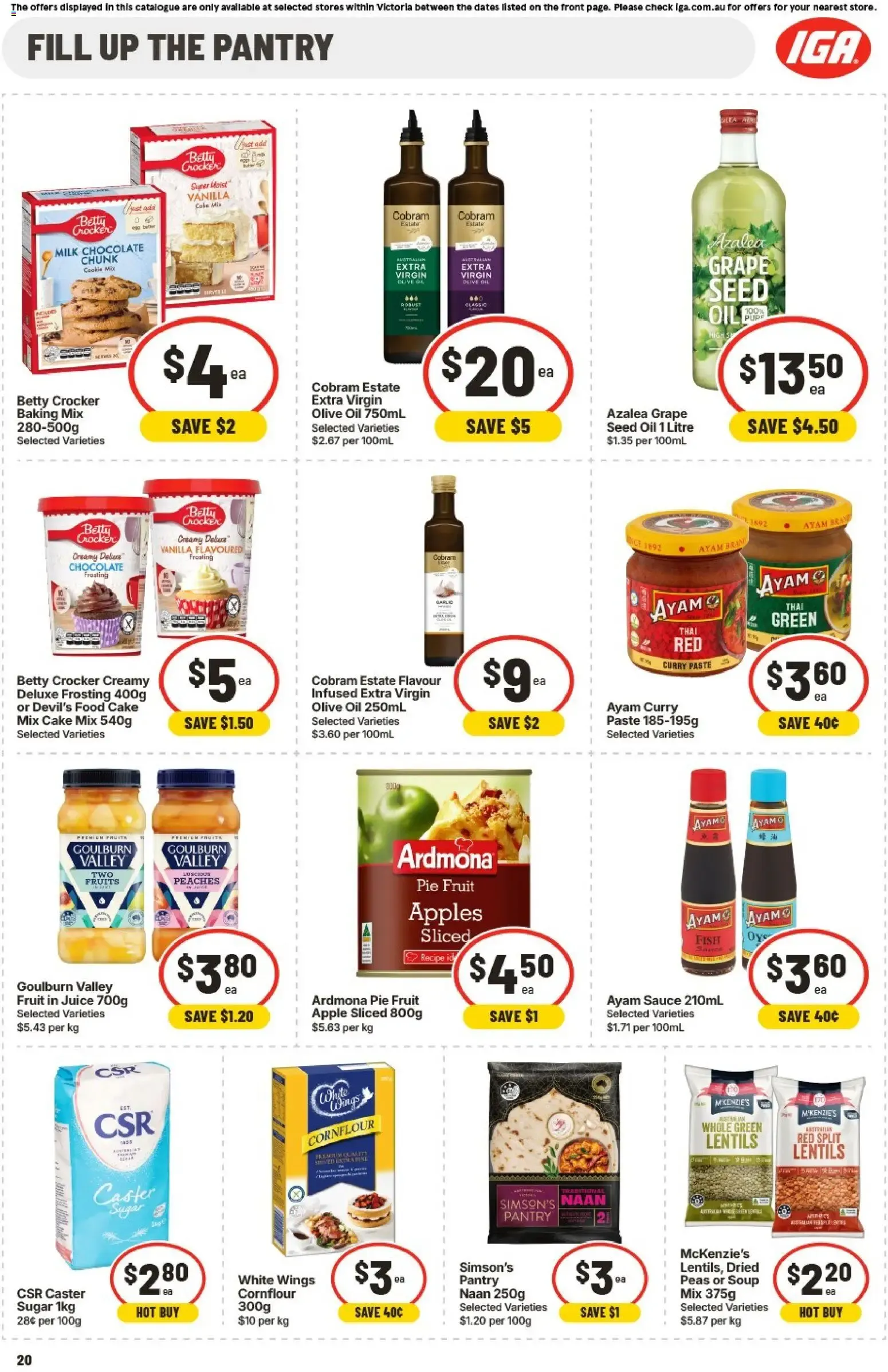 IGA catalogue valid from 01/07/2026 > Online Australia - Catalogue valid from 1 July to 7 July 2026 - page 20