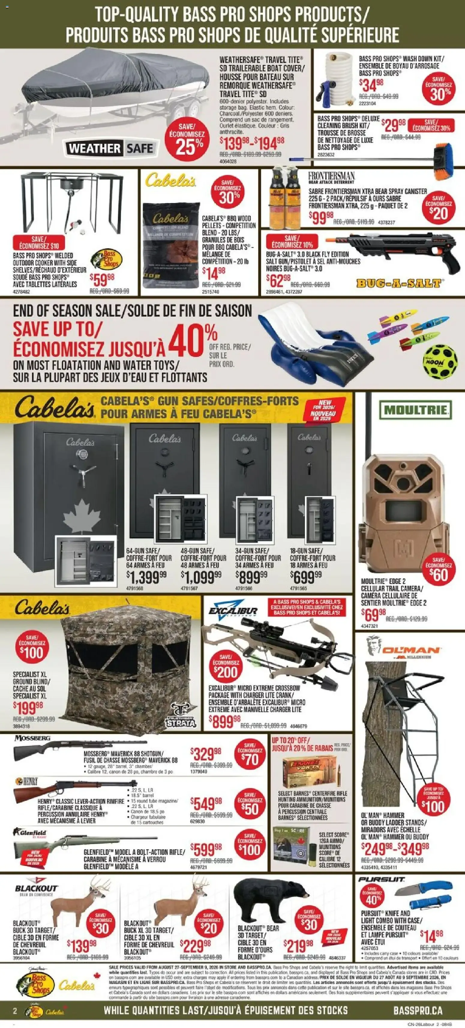 Labour Day Savings / Économies de la Fête du Travail from August 27 to September 9 2026 - flyer page 2