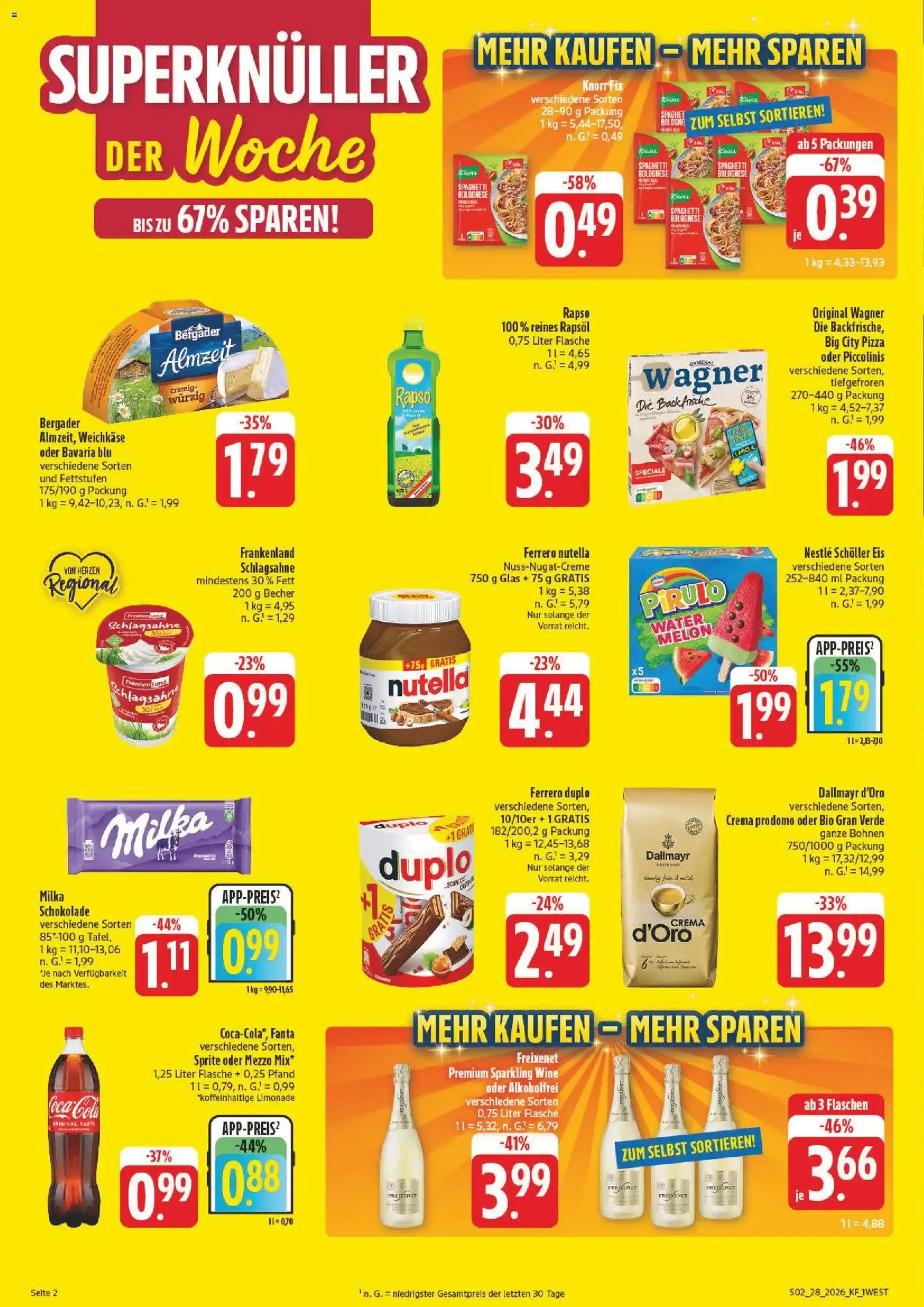 nah & gut Prospekt (ab 06.07.2026) zum Blättern von 6. Juli bis 11. Juli 2026 - Prospekt seite 2