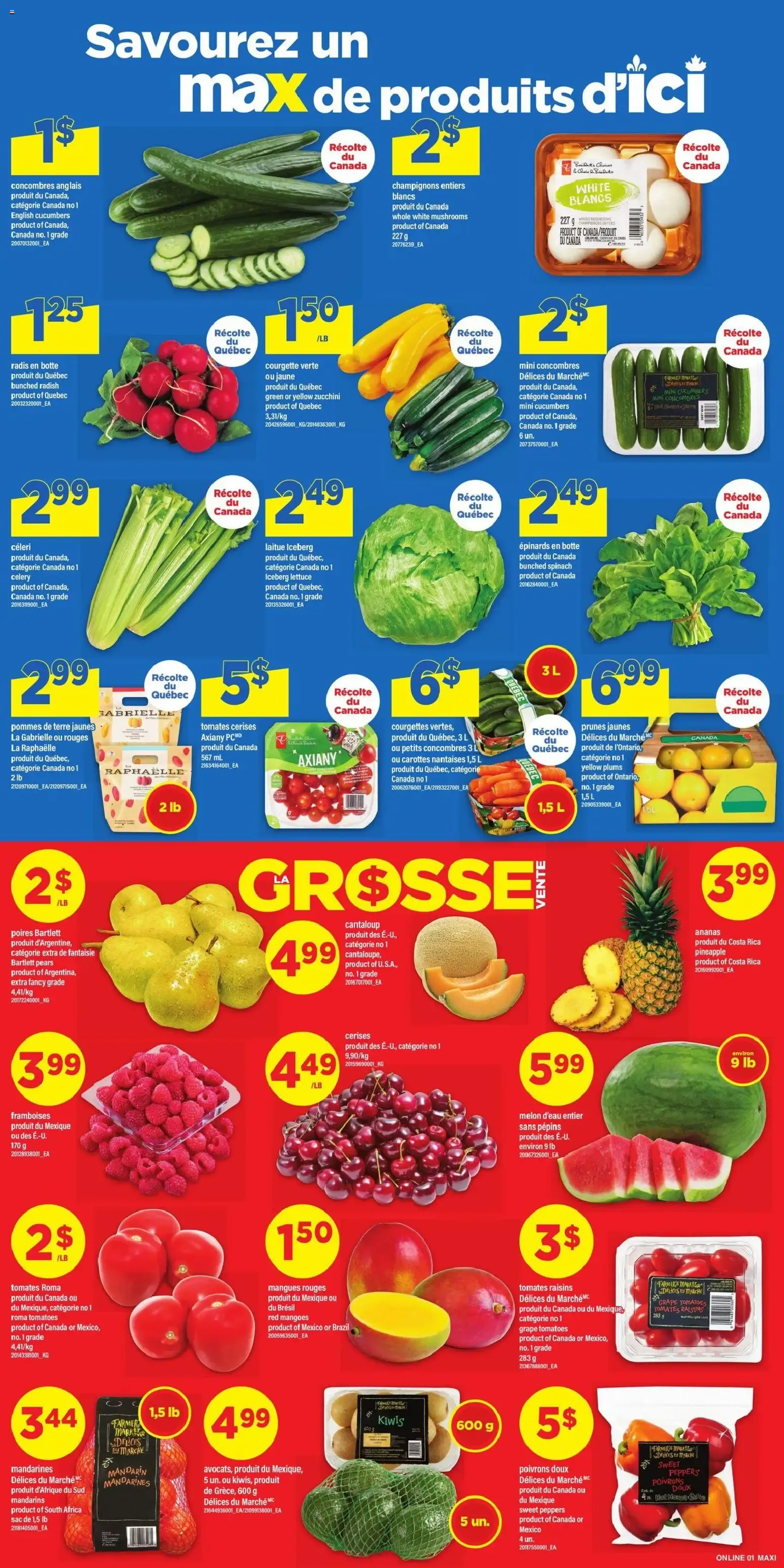 Maxi weekly flyer / circulaire from Jul 16, 2026 > weekly specials & deals from July 16 to July 22 2026 - flyer page 4