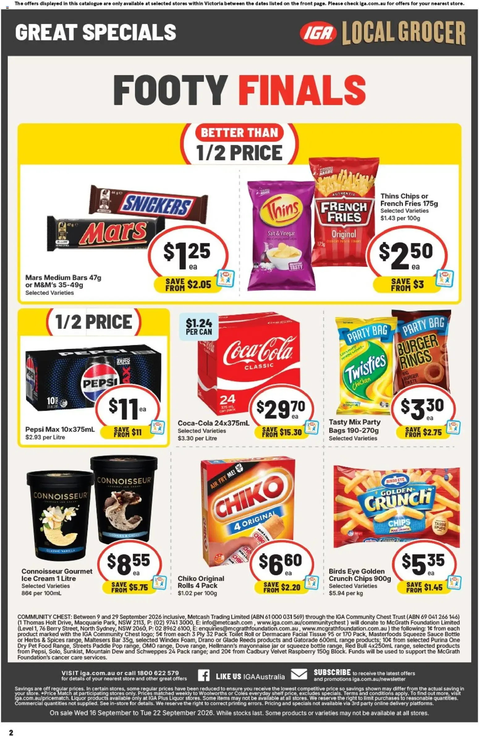 IGA Local Grocer - Great Saves and Local Faves - Catalogue valid from 16 September to 22 September 2026 - page 3