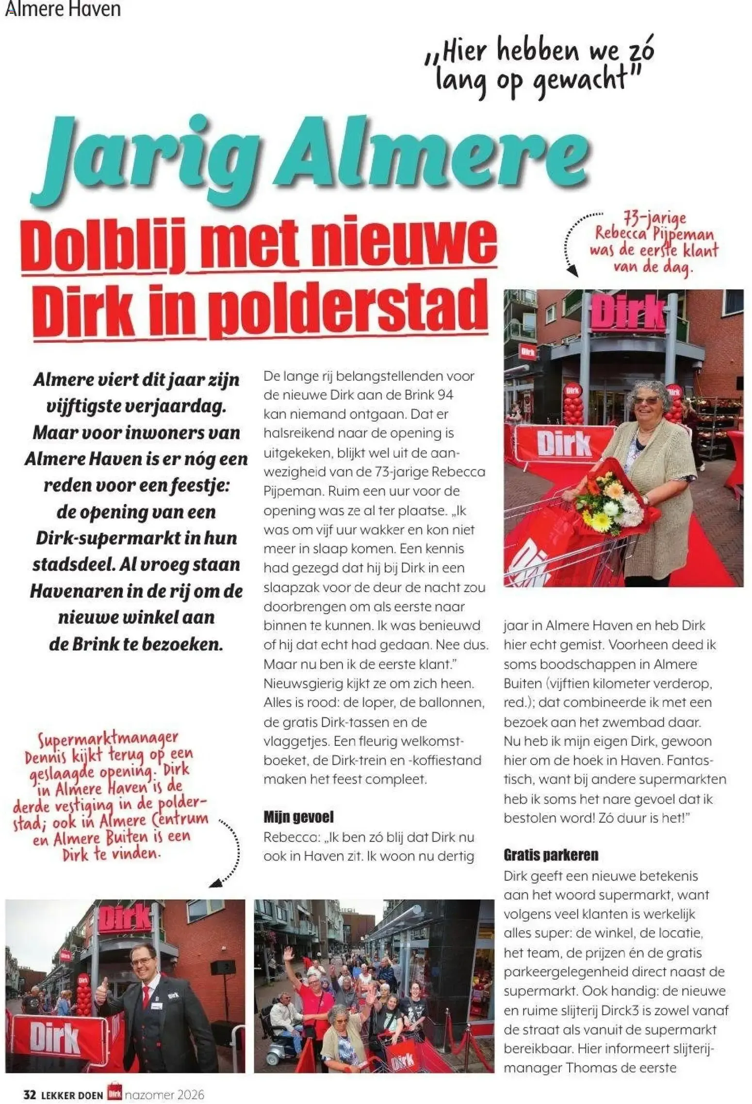 Lekker doen: Groente- en fruitkalender Dirk van 7 september tot 26 oktober 2026 - Folder pagina 32