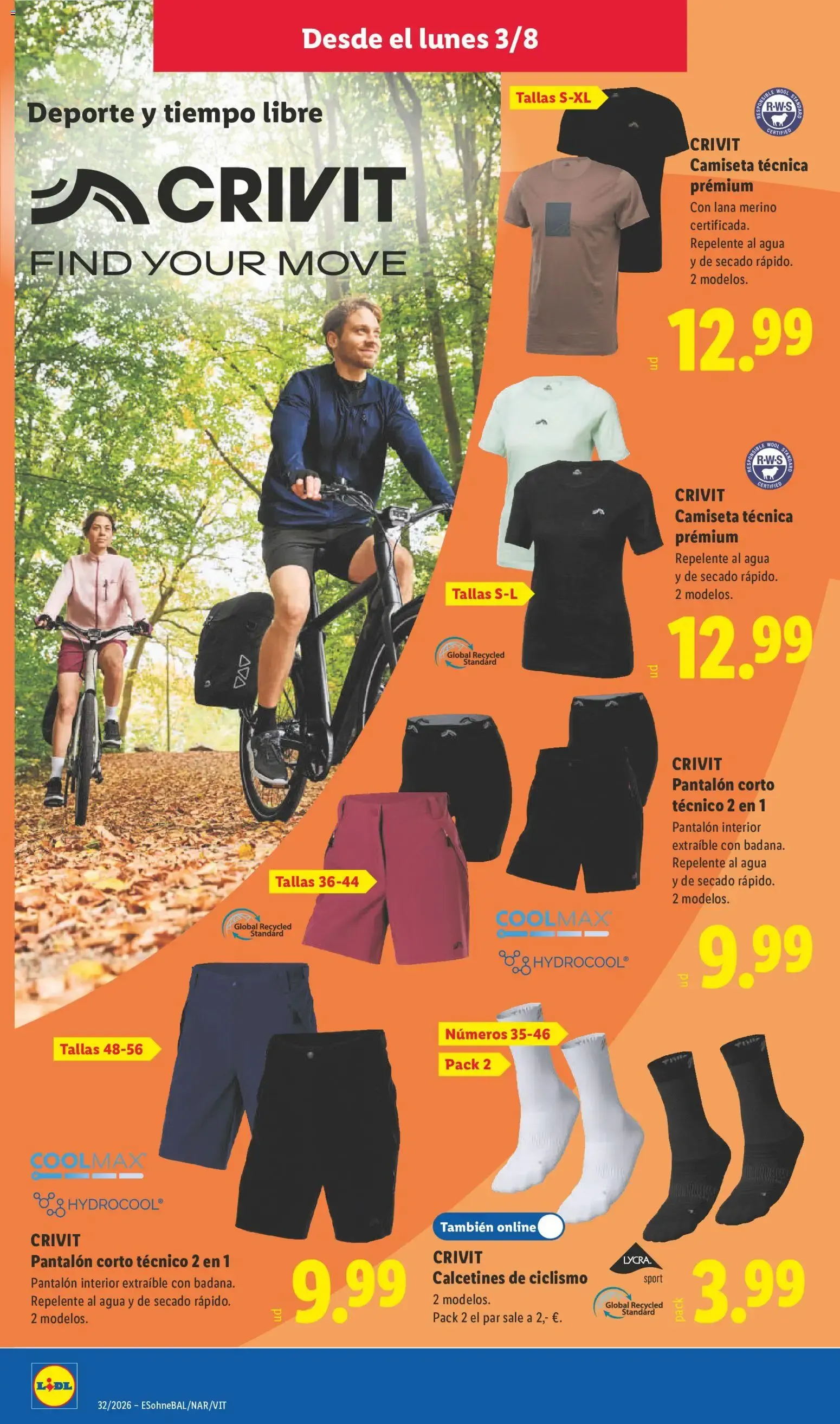 Catálogo de Lidl folleto de bazar del 03/08/2026 | Ofertas 3 de agosto al 9 de agosto 2026 - Página 14