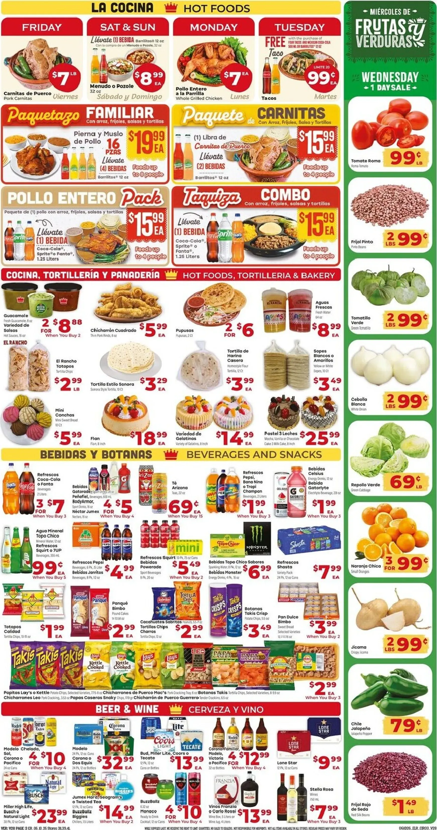 Weekly ad Current El Rancho leaflet valid from Wednesday 06/10/2026 to Tuesday 06/16/2026 from June 10 to June 16 2026 - Page 3