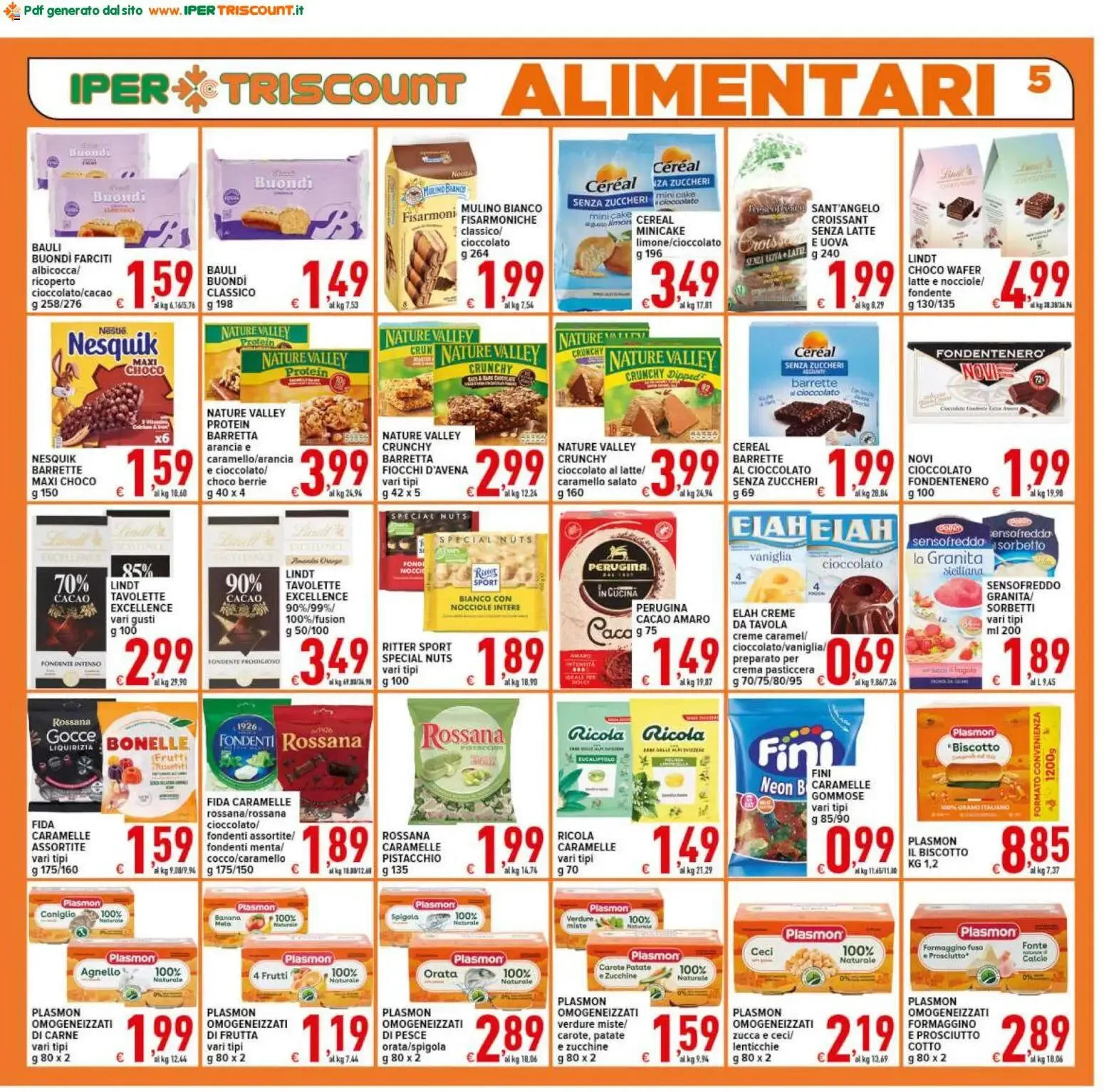 Ipertriscount volantino dal 10/06/2026 - online Offerte da 10 giugno a 18 giugno di 2026 - Pagina del volantino 5