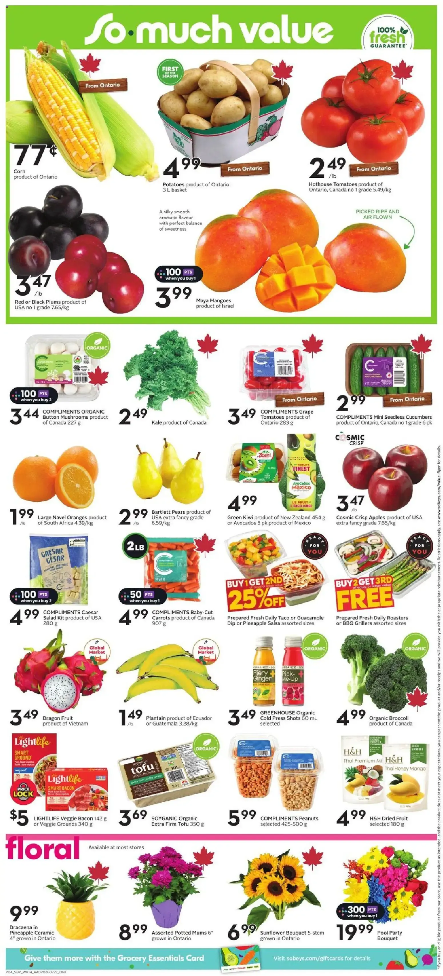 Sobeys weekly flyer / circulaire from Jul 30, 2026 > weekly specials & deals from July 30 to August 5 2026 - flyer page 6