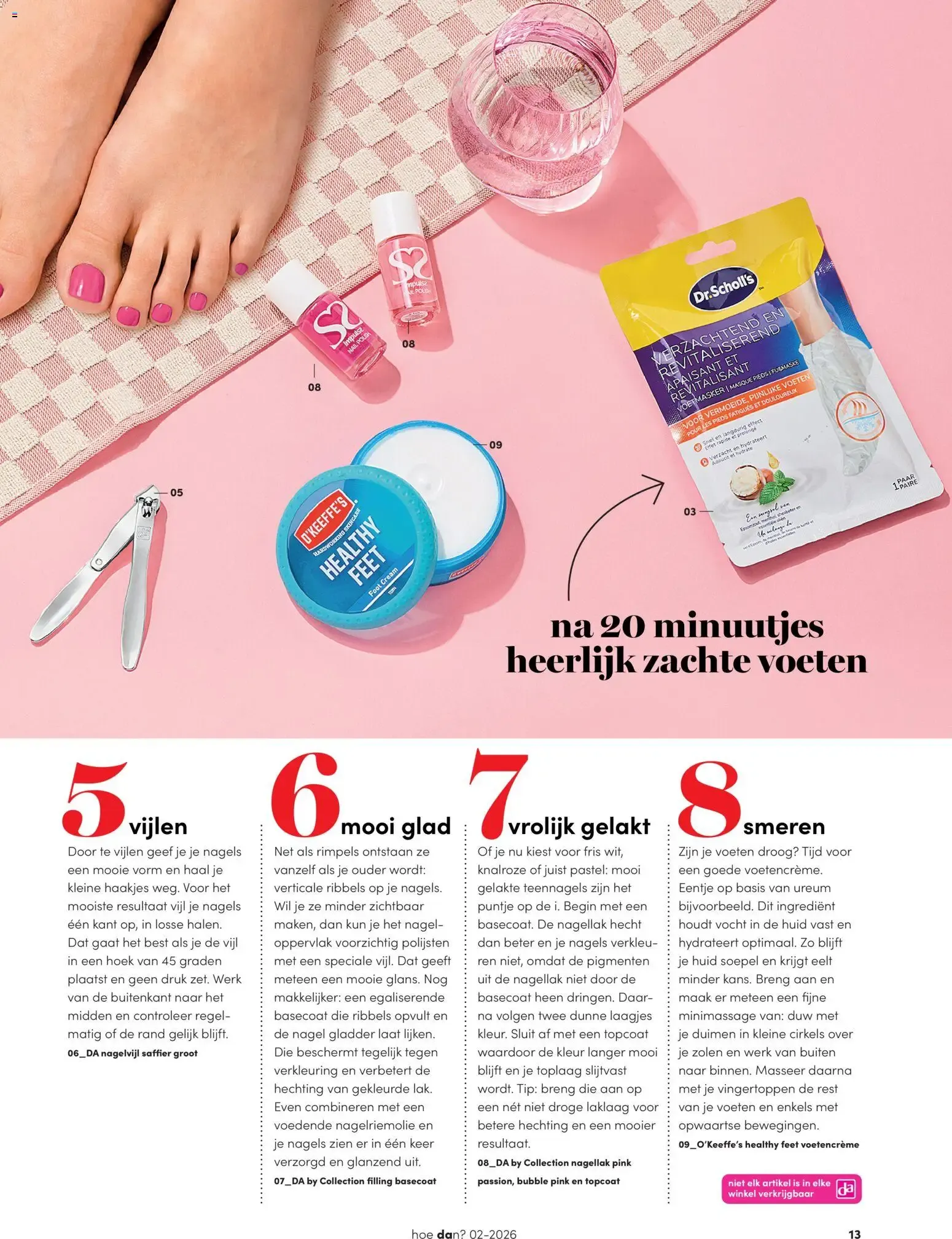 hoe dan? da - Vakantie van 13 juni tot 31 augustus 2026 - Folder pagina 13