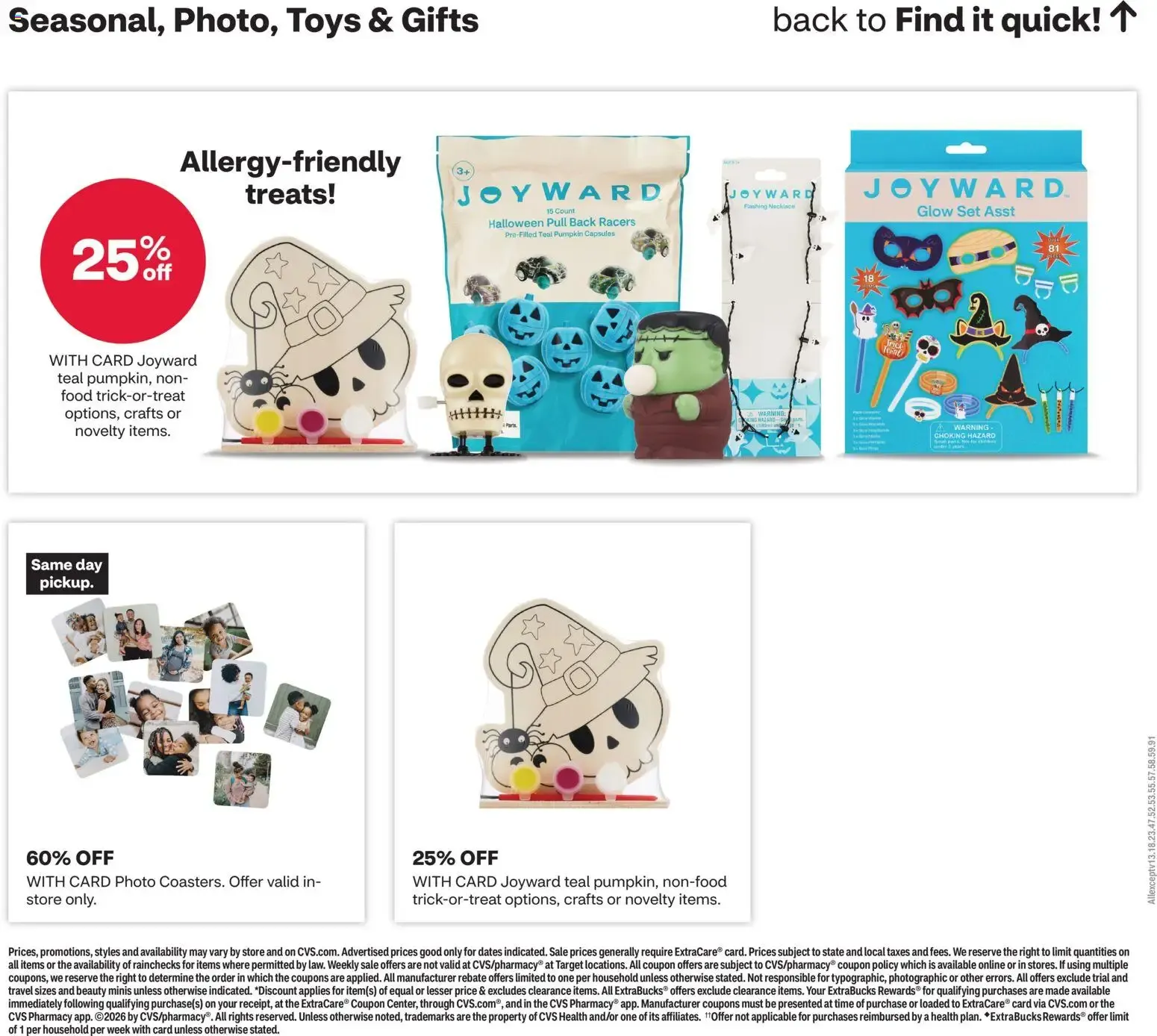Weekly ad CVS: EXTRA extra big deals days with ExtraCare from September 27 to October 3 2026 - Page 20
