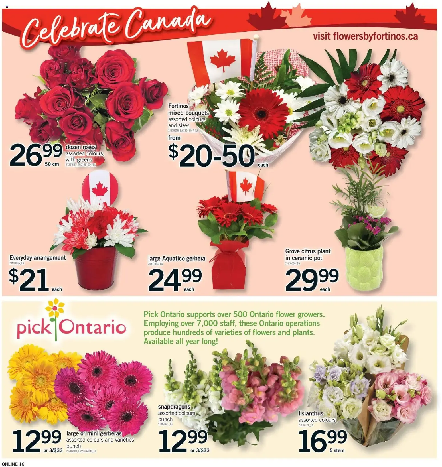 Fortinos weekly flyer / circulaire from Jun 25, 2026 > weekly specials & deals from July 1 to June 30 2026 - flyer page 16