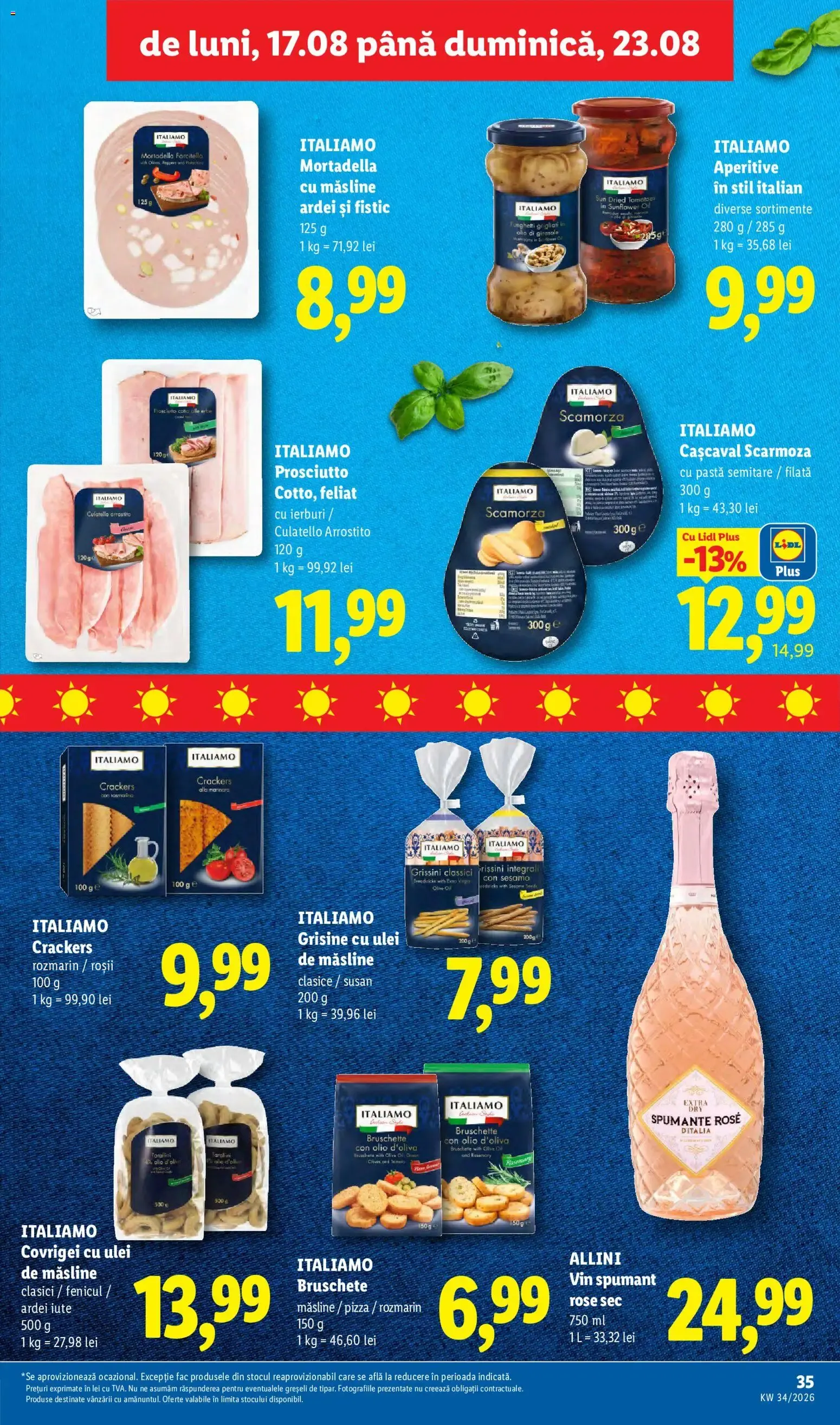 Catalog Catalog LIDL 17.08.2026 - Oferta și Revista online de la 17 august până la 23 august 2026 - Revista Pagina 35