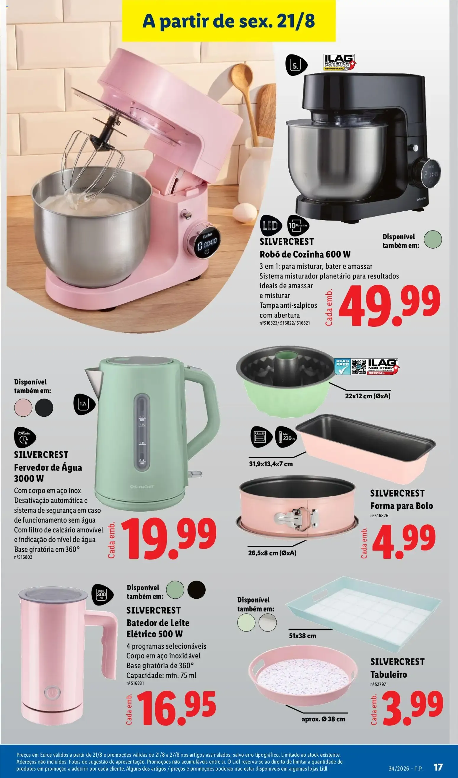 Folheto Lidl Novidades » de 17/08/2026 - 23/08/2026 de 17 de agosto até 23 de agosto 2026 - Pagina 17