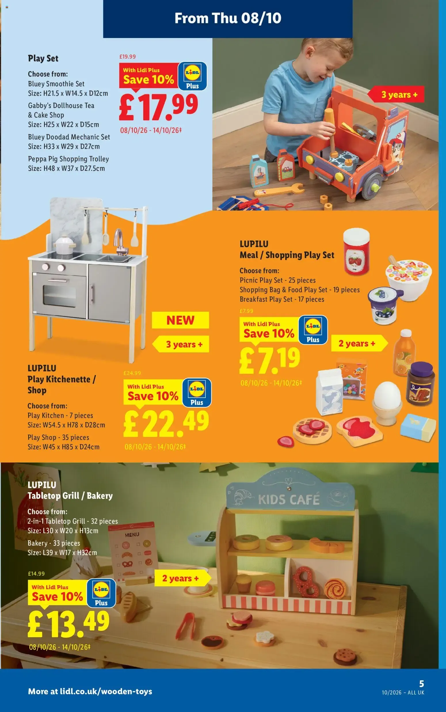 Lidl Wooden Toy Event from 8 October to 14 October 2026 - Catalogue Page 5
