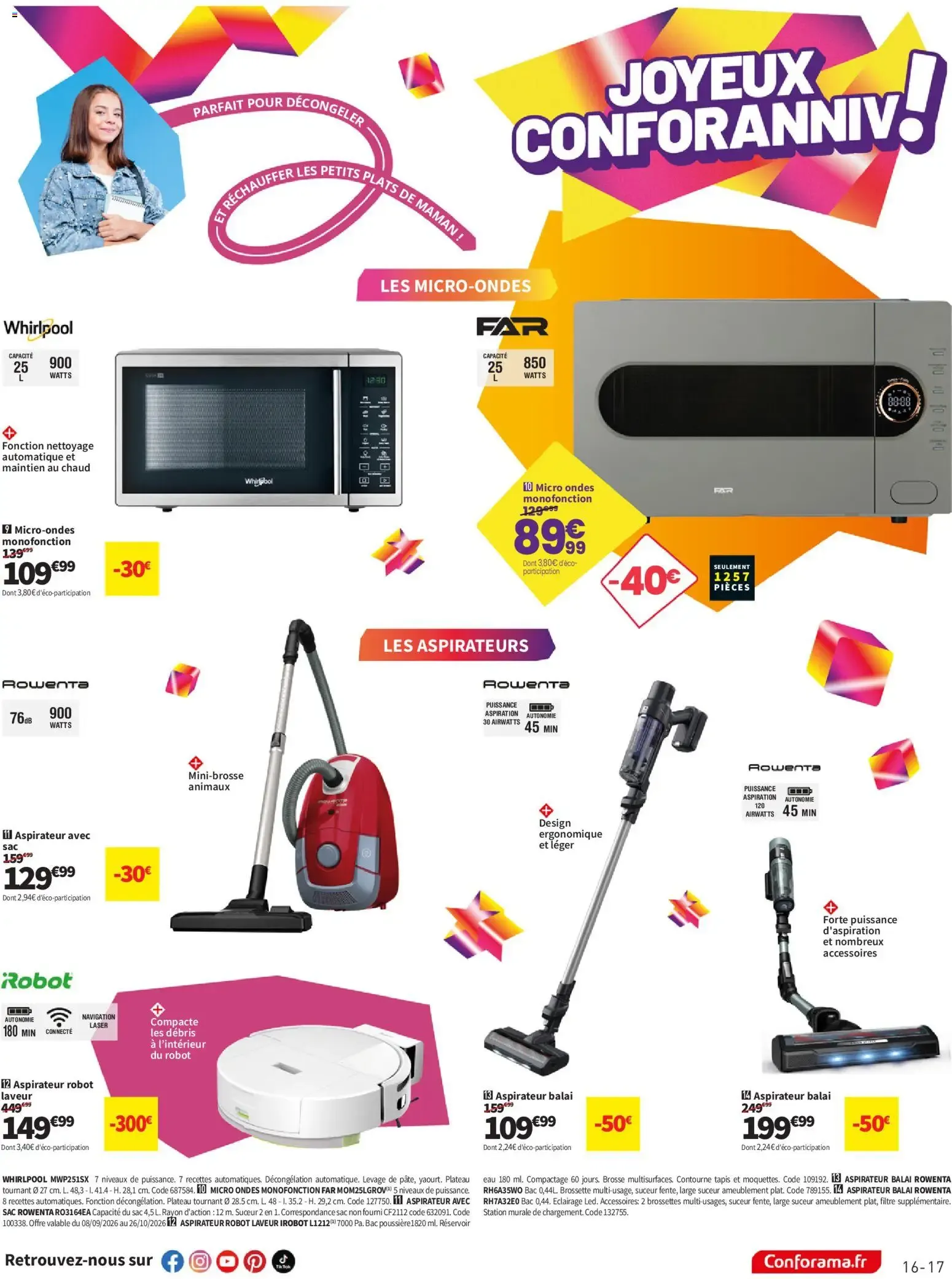 Joyeux Conforanniv! Toujours plus de promos! du 8 septembre au 28 septembre 2026 - Catalogue page 17