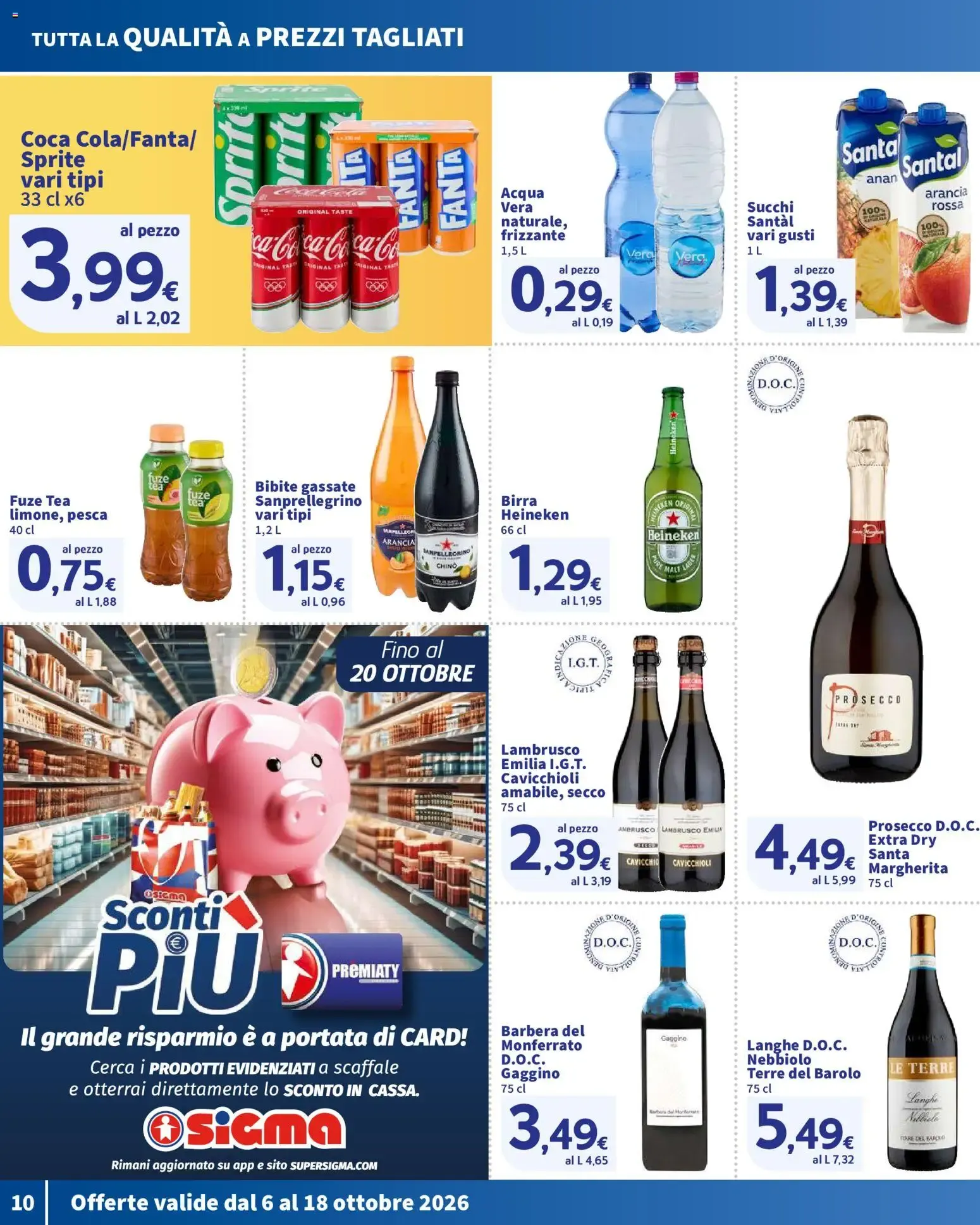 Nuovo SIGMA volantino OK dal 06/10/2026 > offerte anteprima 🛍️ da 6 ottobre a 18 ottobre di 2026 - Pagina del volantino 10