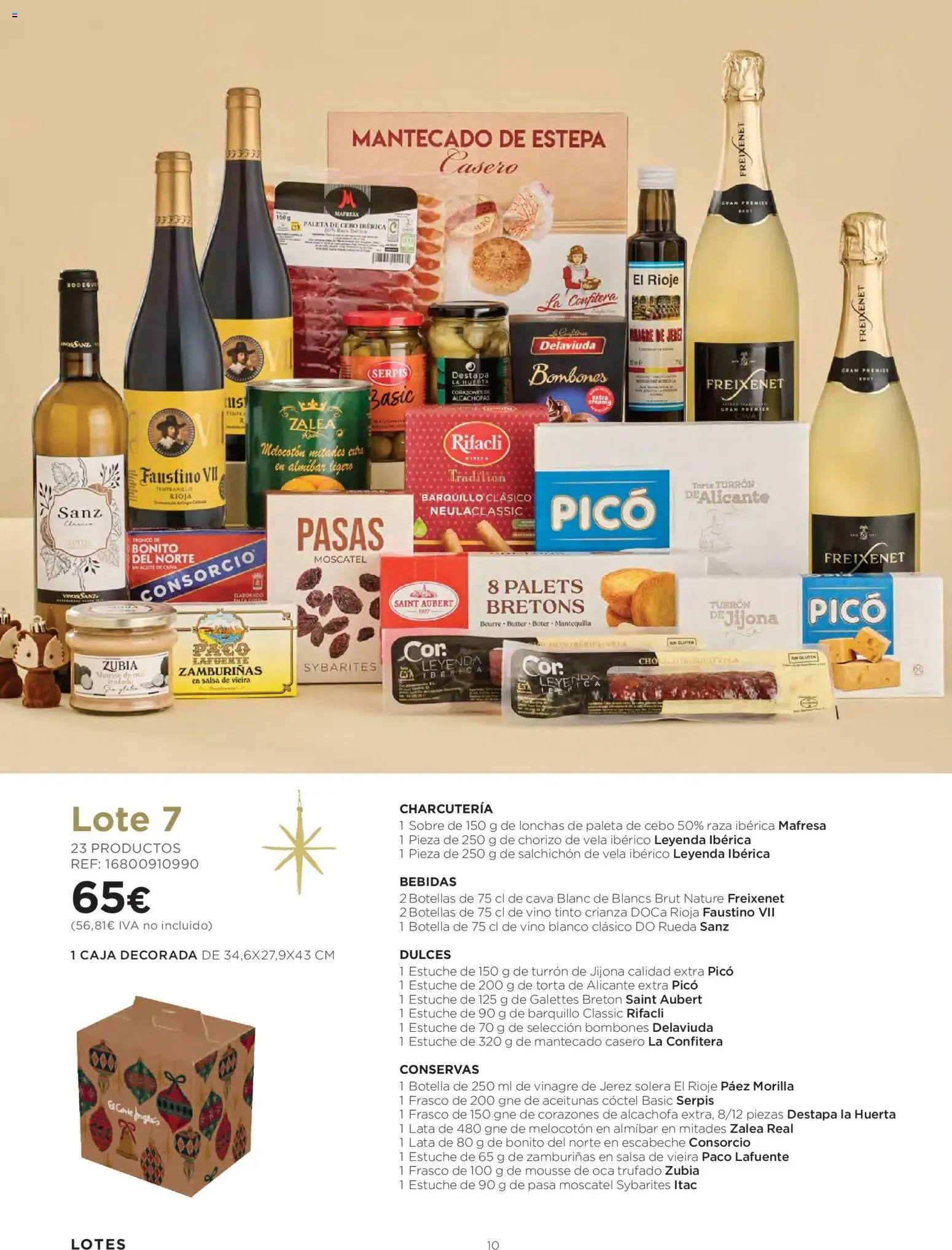 Catálogo de El Corte Inglés Cestas Navidad 2026 08/10/2026 │Catálogo 8 de octubre al 5 de enero 2027 - Página 10