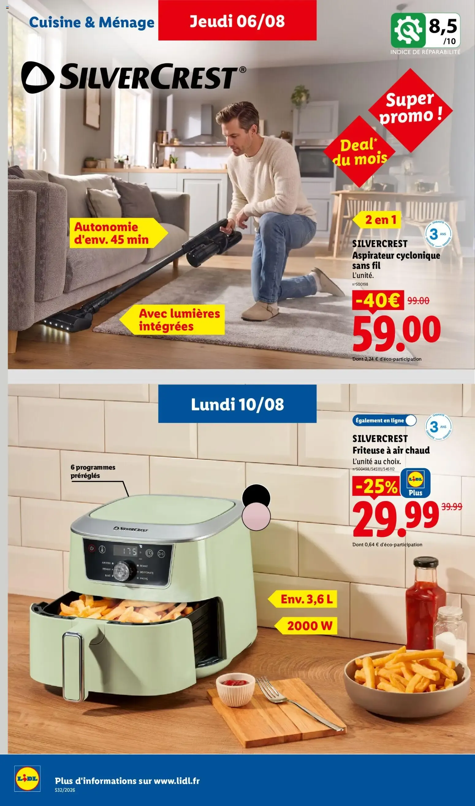 Catalogue LIDL du 06/08/2026 | Promo prospectus en ligne du 6 août au 12 août 2026 - Catalogue page 58
